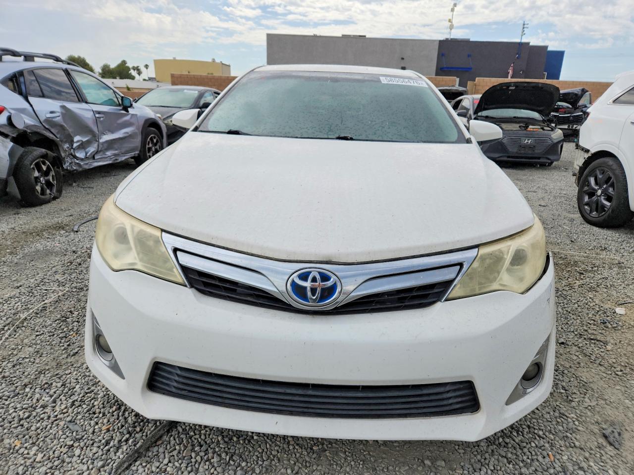 2014 Toyota Camry Hybrid Xle White vin: 4T1BD1FK3EU102884