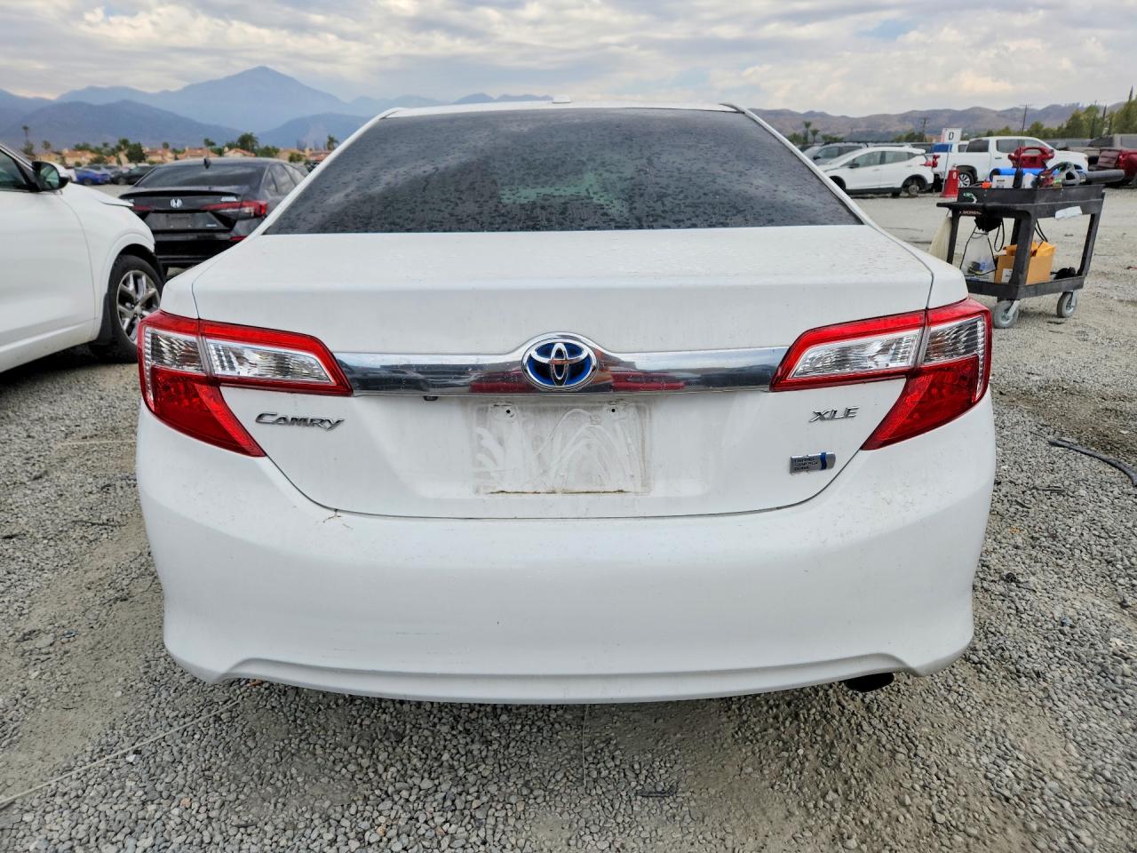 2014 Toyota Camry Hybrid Xle White vin: 4T1BD1FK3EU102884