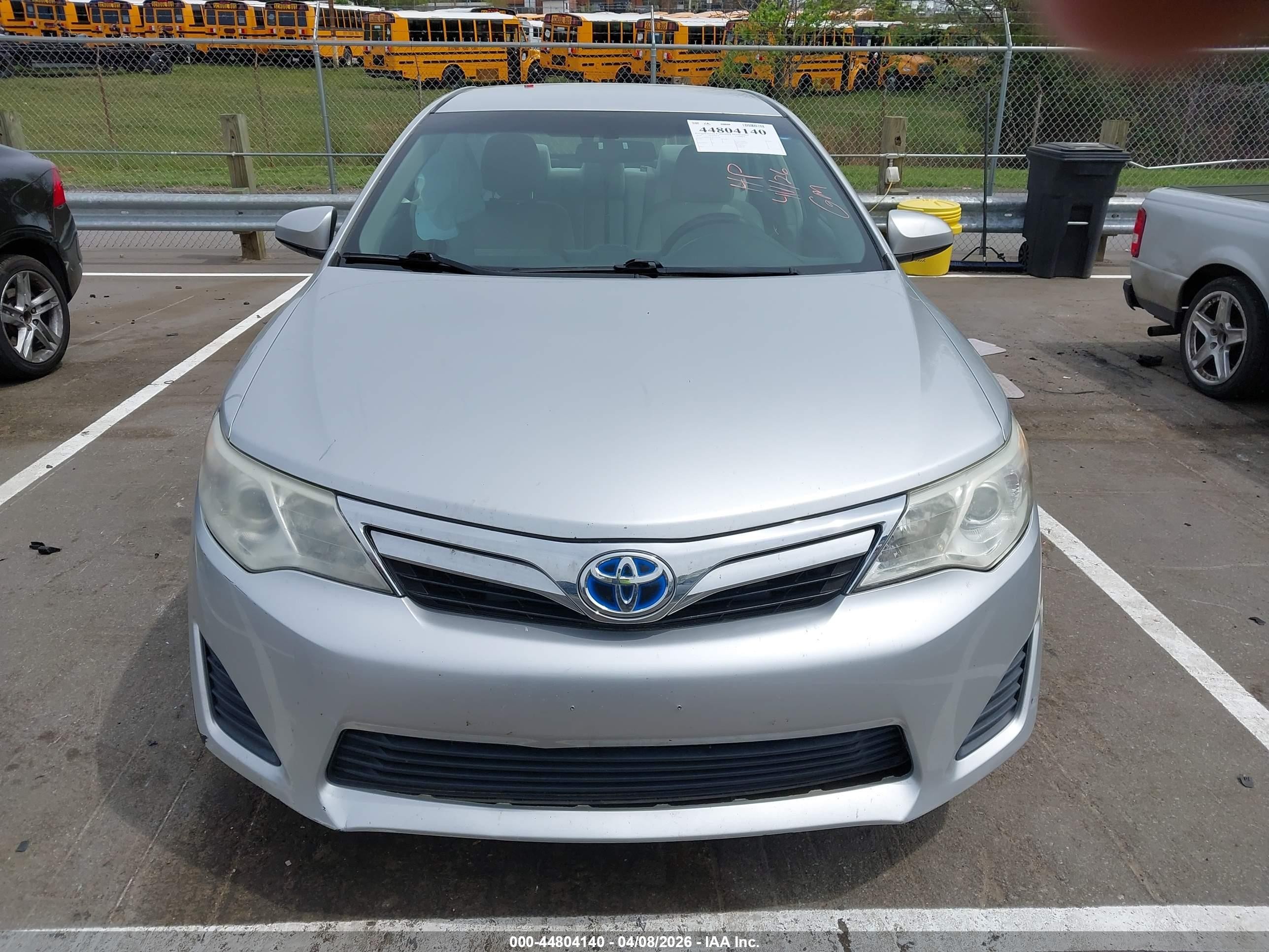 2014 Toyota Camry Hybrid Le Silver vin: 4T1BD1FK3EU107762