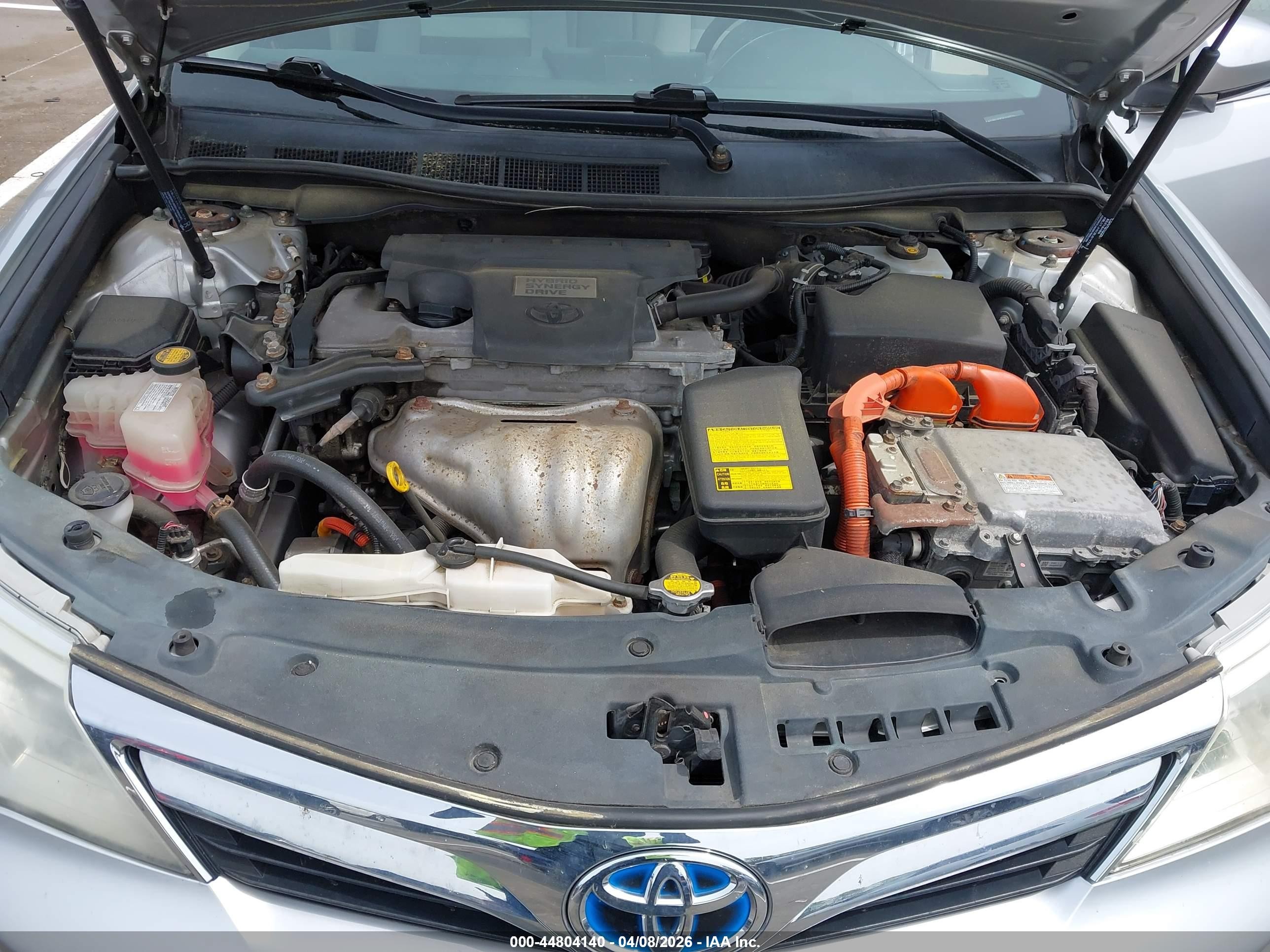 2014 Toyota Camry Hybrid Le Silver vin: 4T1BD1FK3EU107762