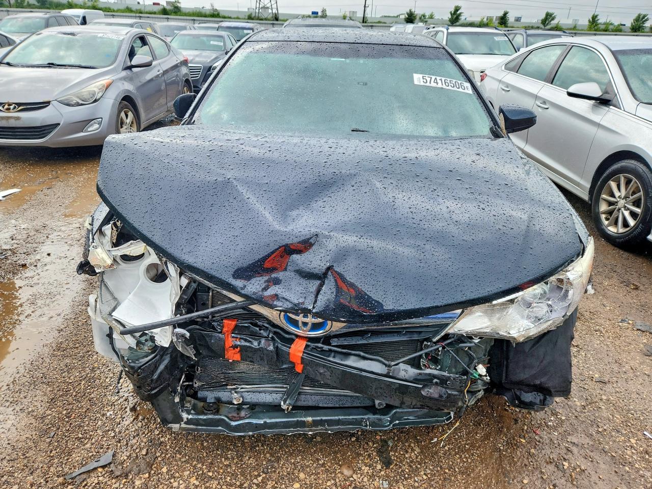 2014 Toyota Camry Black vin: 4T1BD1FK3EU108779