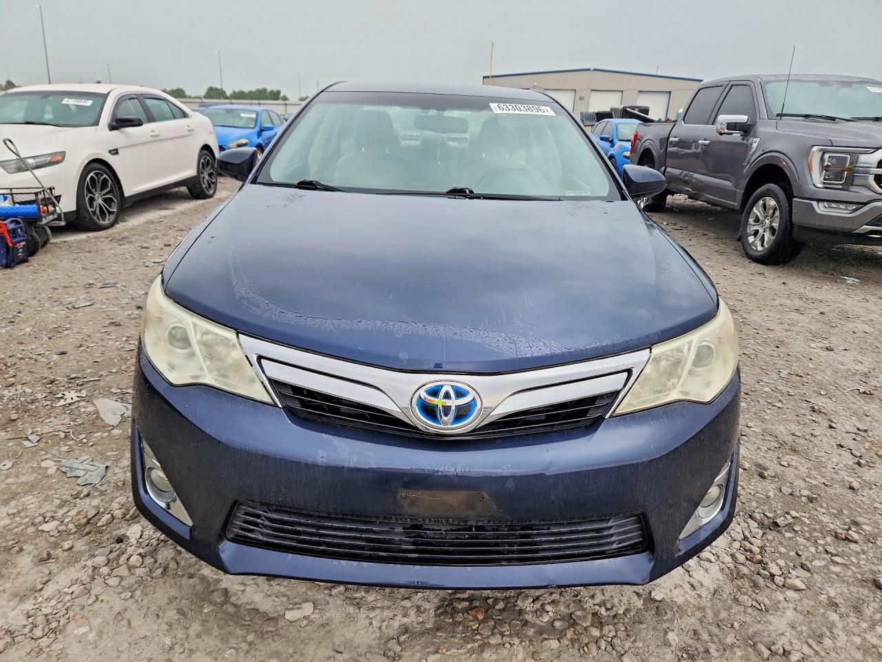 2014 Toyota Camry Hybrid Xle Blue vin: 4T1BD1FK3EU112511