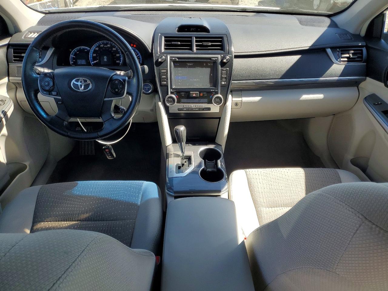 2014 Toyota Camry Hybrid Xle White vin: 4T1BD1FK3EU113299