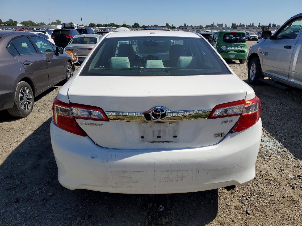 2014 Toyota Camry Hybrid Xle White vin: 4T1BD1FK3EU113299