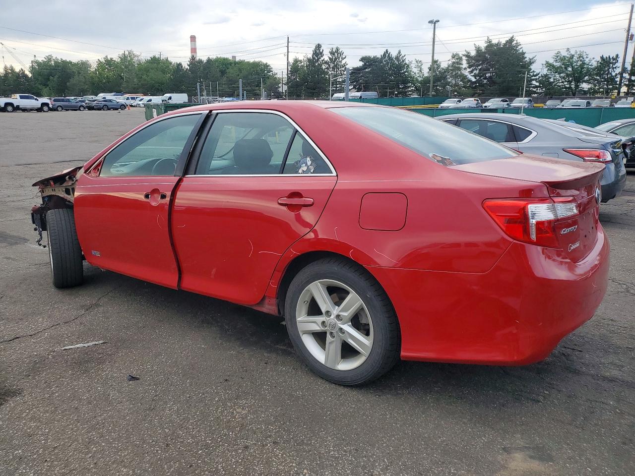 2014 Toyota Camry Hybrid Se Maroon vin: 4T1BD1FK3EU119068