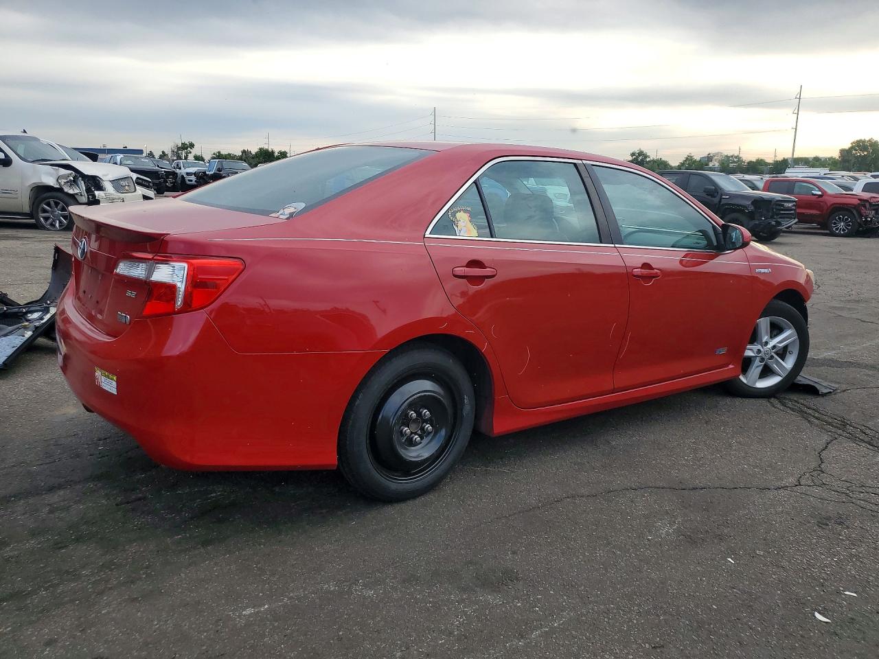 2014 Toyota Camry Hybrid Se Maroon vin: 4T1BD1FK3EU119068