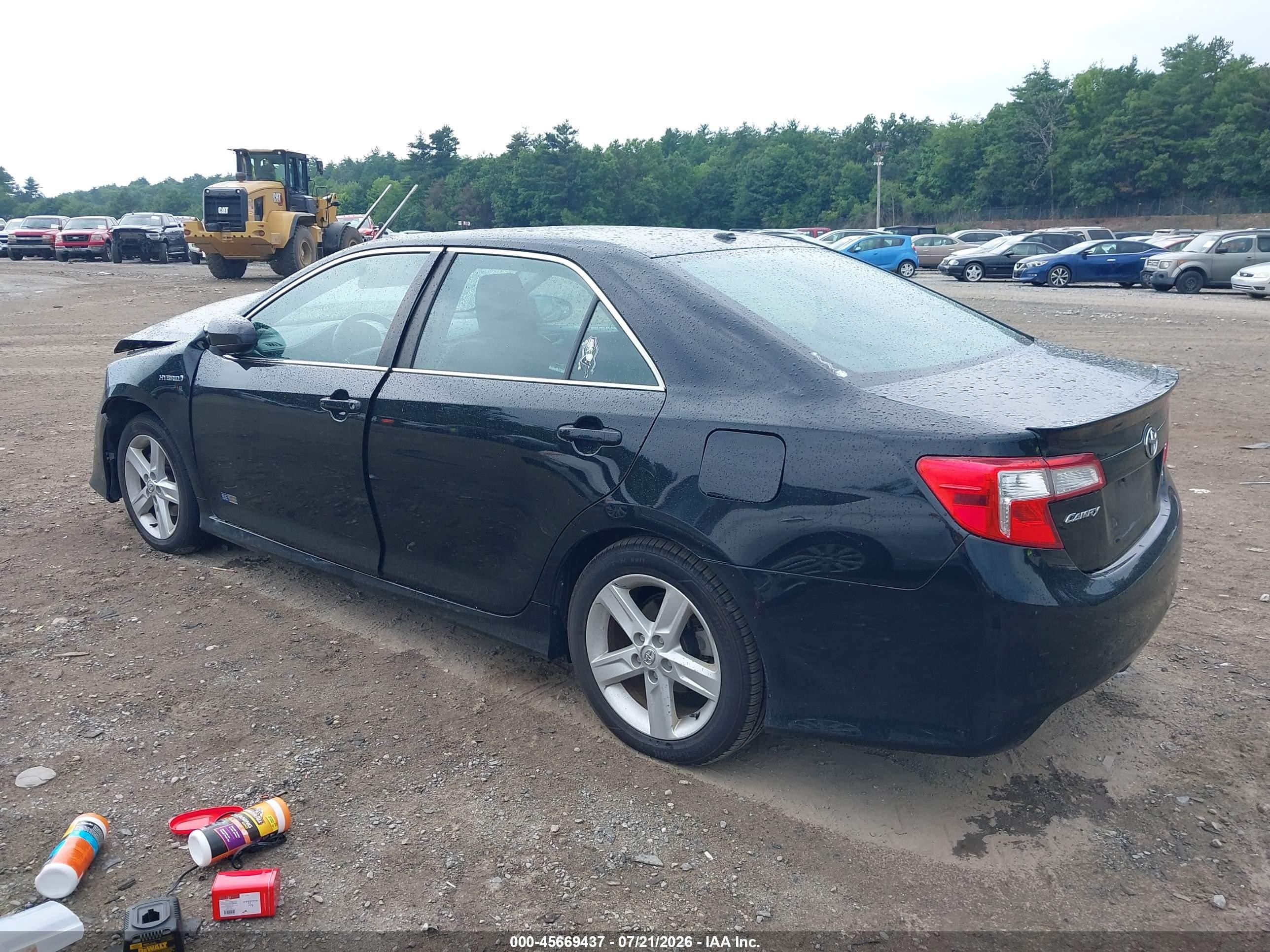2014 Toyota Camry Hybrid Se Limited Edition Black vin: 4T1BD1FK3EU120561