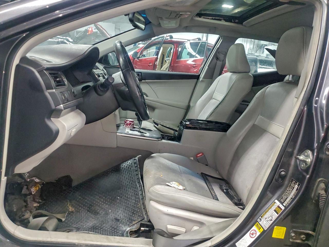 2014 Toyota Camry Hybrid Gray vin: 4T1BD1FK3EU121225