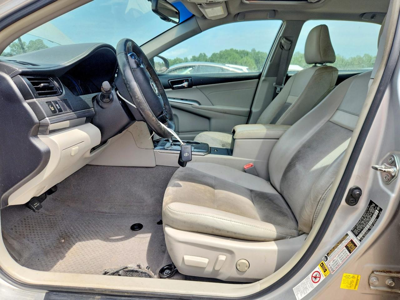 2014 Toyota Camry Hybrid Xle Silver vin: 4T1BD1FK3EU122908