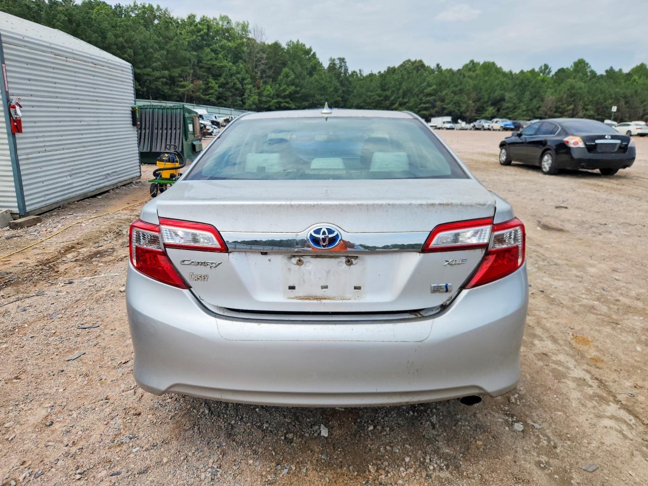2014 Toyota Camry Hybrid Xle Silver vin: 4T1BD1FK3EU122908