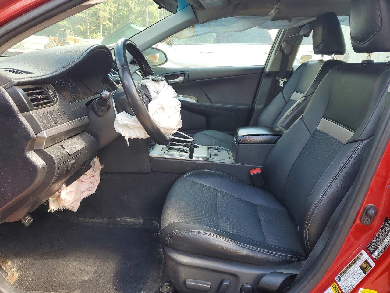 2014 Toyota Camry Hybrid Se Red vin: 4T1BD1FK3EU123296