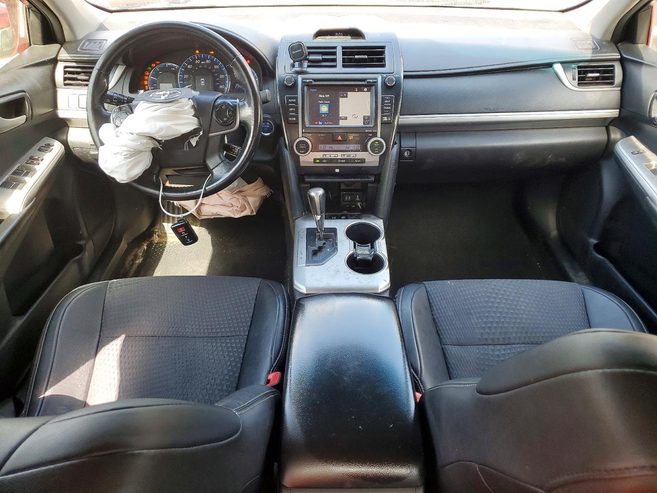 2014 Toyota Camry Hybrid Se Red vin: 4T1BD1FK3EU123296
