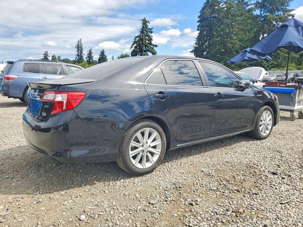 2014 Toyota Camry Hybrid Xle Черный vin: 4T1BD1FK3EU124481