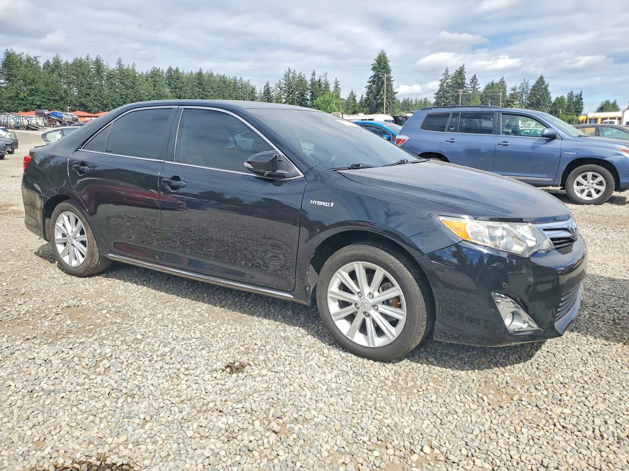 2014 Toyota Camry Hybrid Xle Черный vin: 4T1BD1FK3EU124481