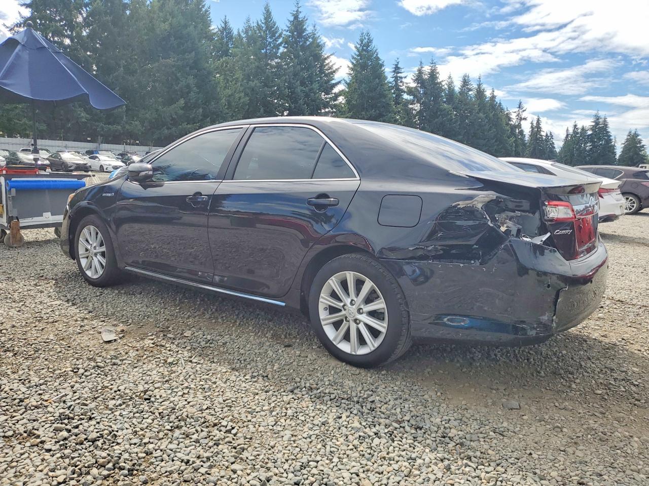 2014 Toyota Camry Hybrid Xle Черный vin: 4T1BD1FK3EU124481