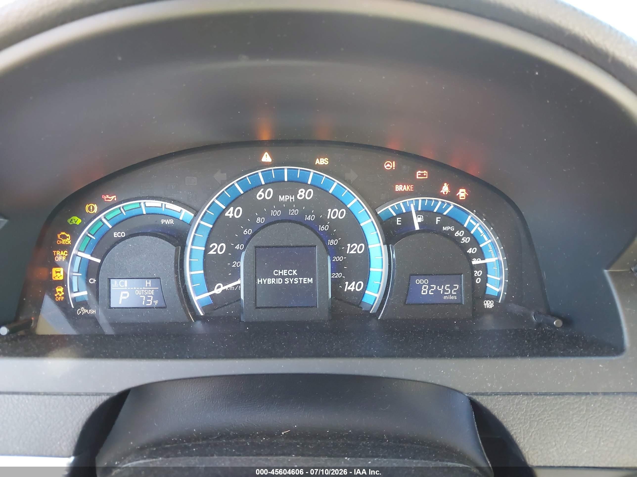2014 Toyota Camry Hybrid Xle Blue vin: 4T1BD1FK3EU125114