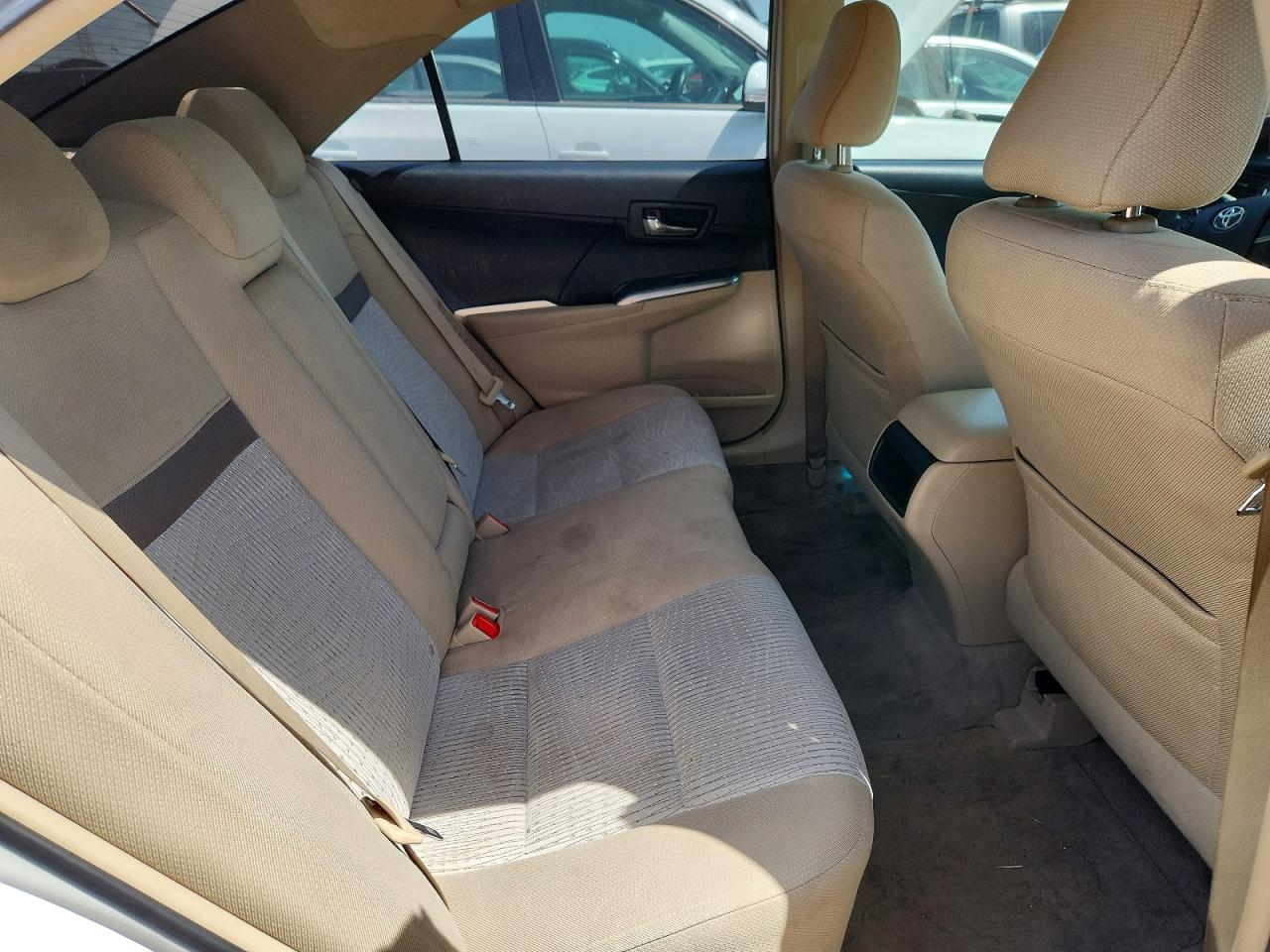2014 Toyota Camry Hybrid Le White vin: 4T1BD1FK3EU128448