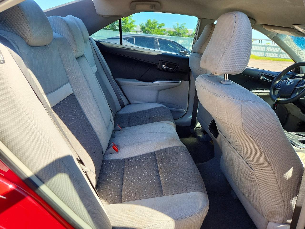 2014 Toyota Camry Hybrid Red vin: 4T1BD1FK3EU132483