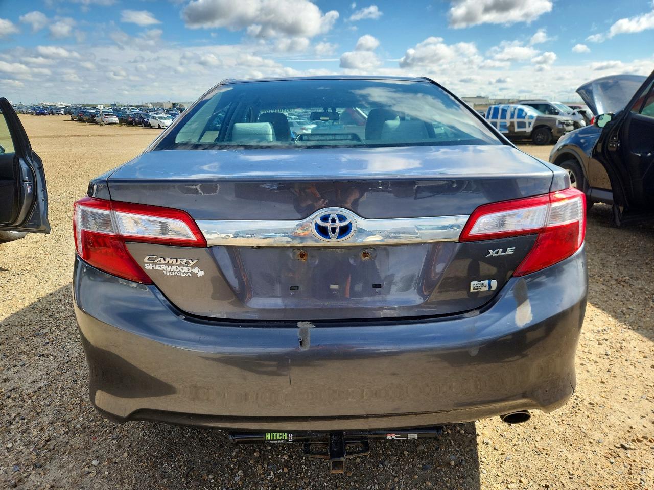 2014 Toyota Camry Hybrid Le Gray vin: 4T1BD1FK3EU139577