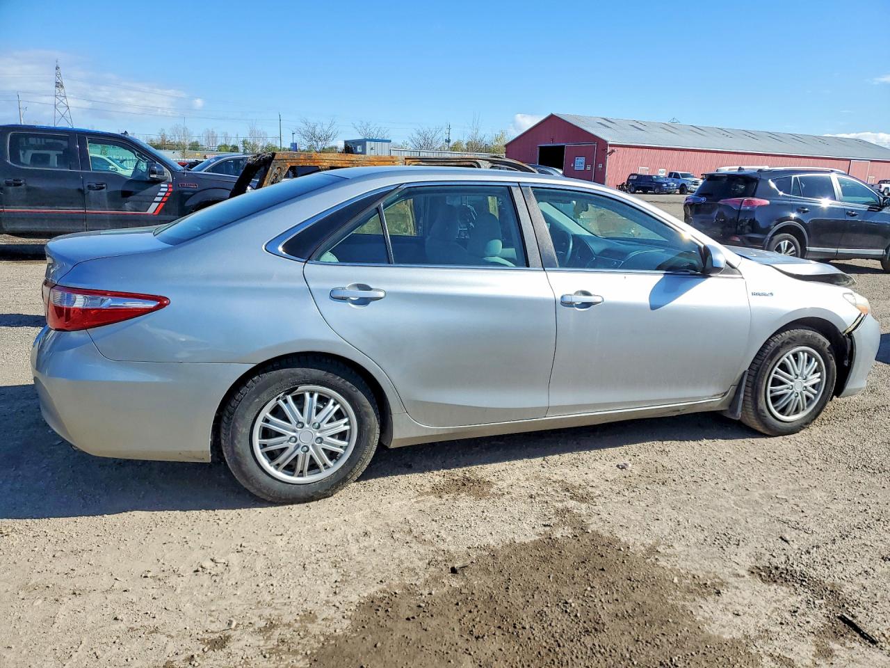 2015 Toyota Camry Hybrid Le Золотой vin: 4T1BD1FK3FU143419
