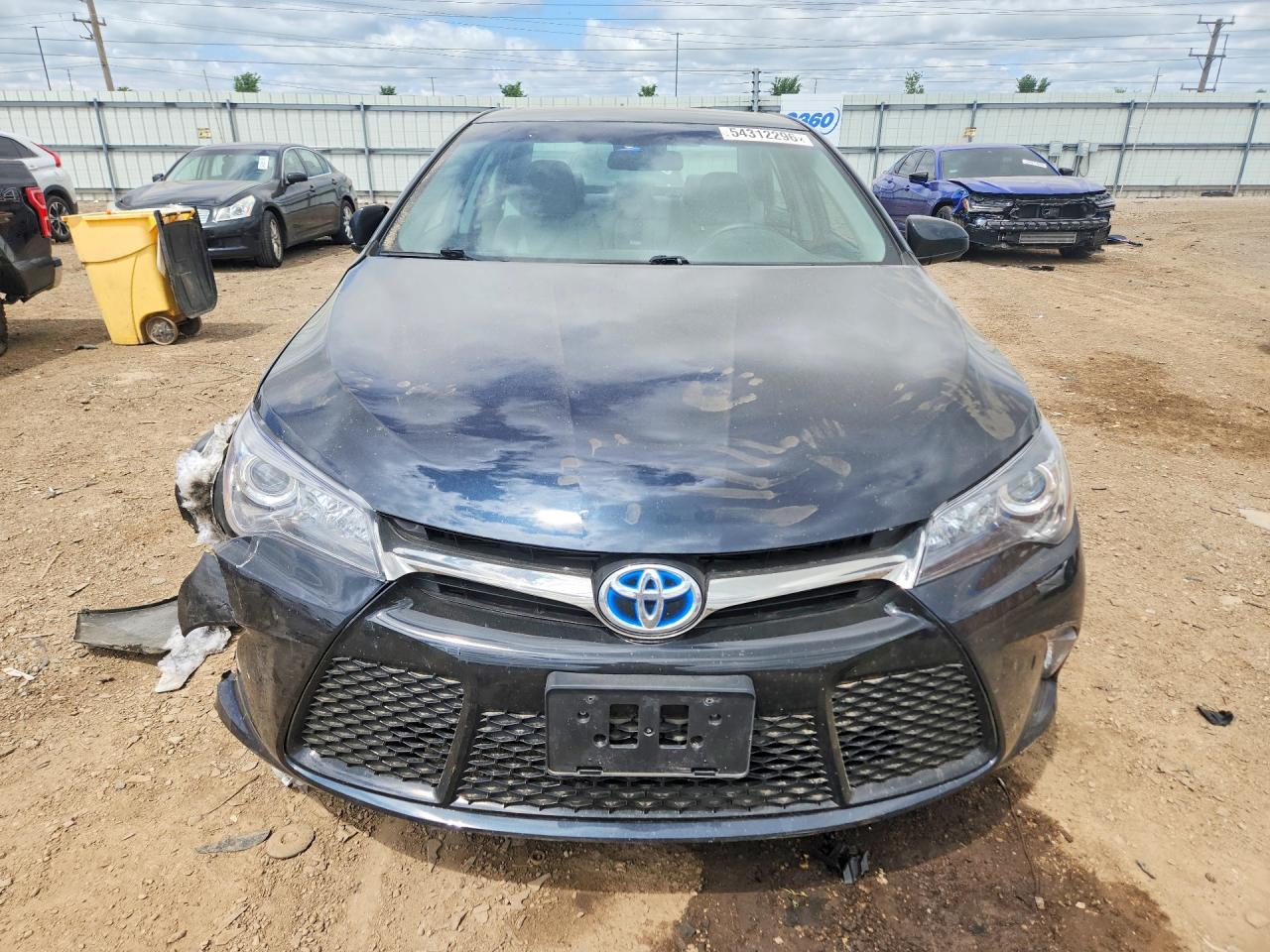 2015 Toyota Camry Hybrid Se Black vin: 4T1BD1FK3FU160141