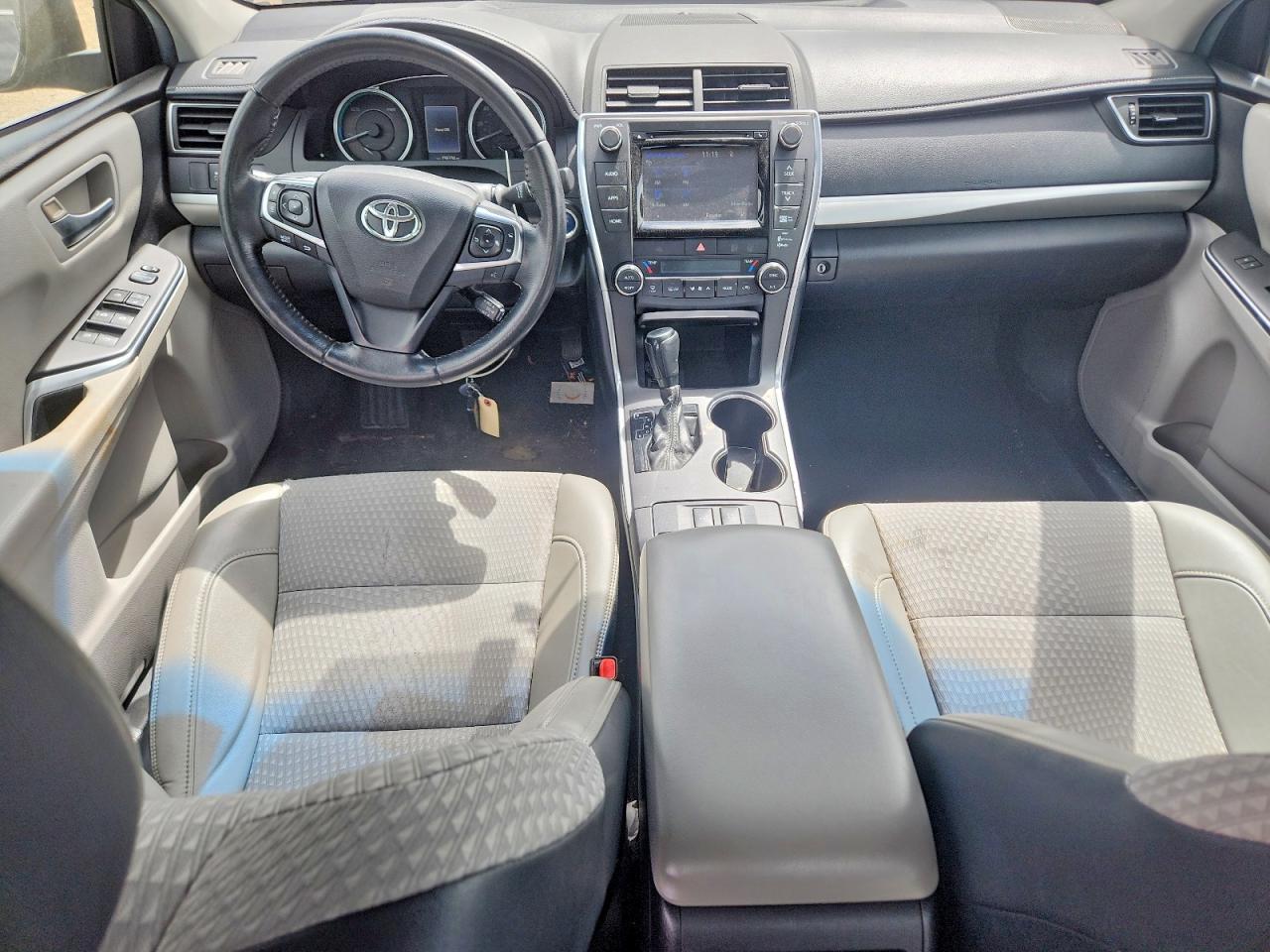 2015 Toyota Camry Hybrid Se Black vin: 4T1BD1FK3FU160141