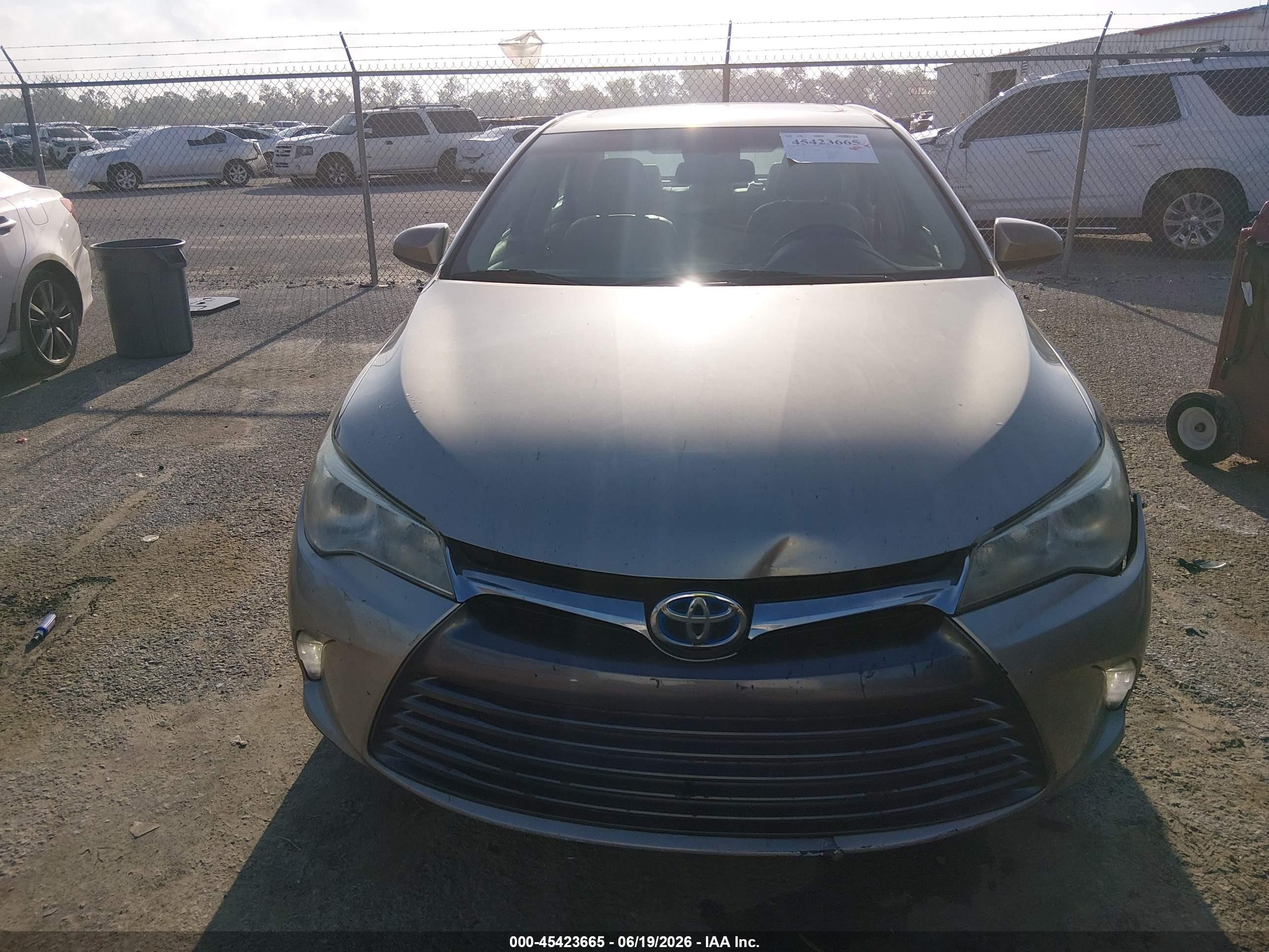 2015 Toyota Camry Hybrid Xle Champagne vin: 4T1BD1FK3FU168353