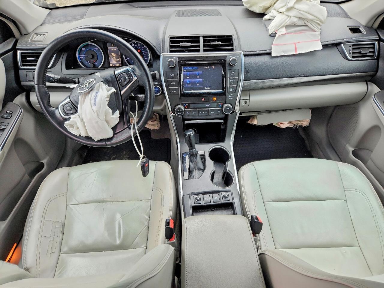 2015 Toyota Camry Hybrid Xle Blue vin: 4T1BD1FK3FU172886