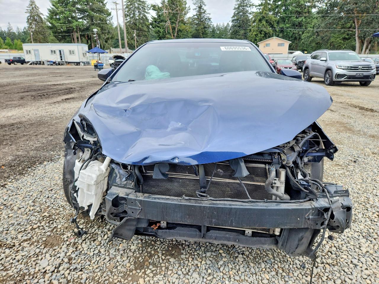 2015 Toyota Camry Hybrid Xle Blue vin: 4T1BD1FK3FU172886