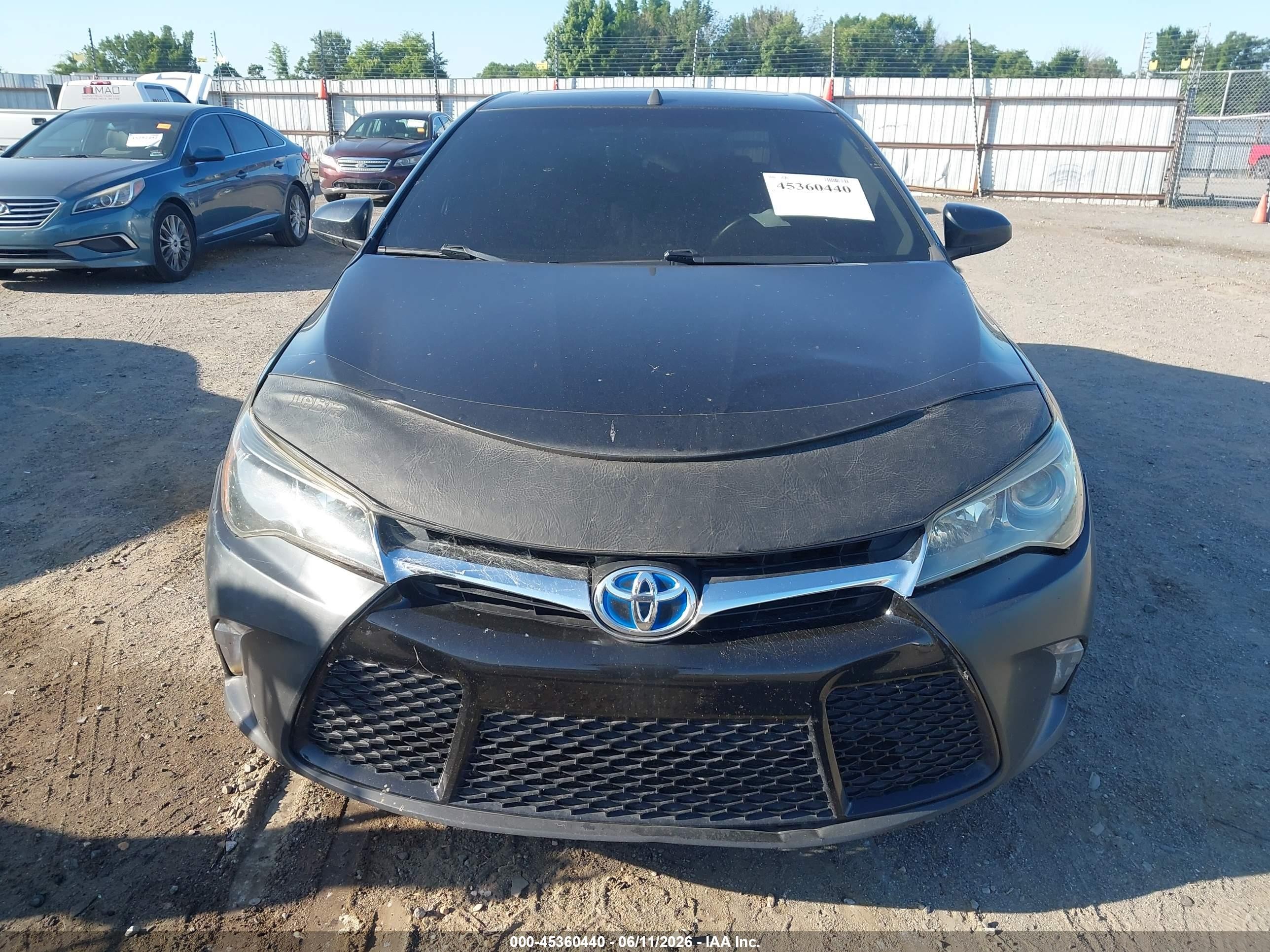2017 Toyota Camry Hybrid Se Зеленый vin: 4T1BD1FK3HU217862