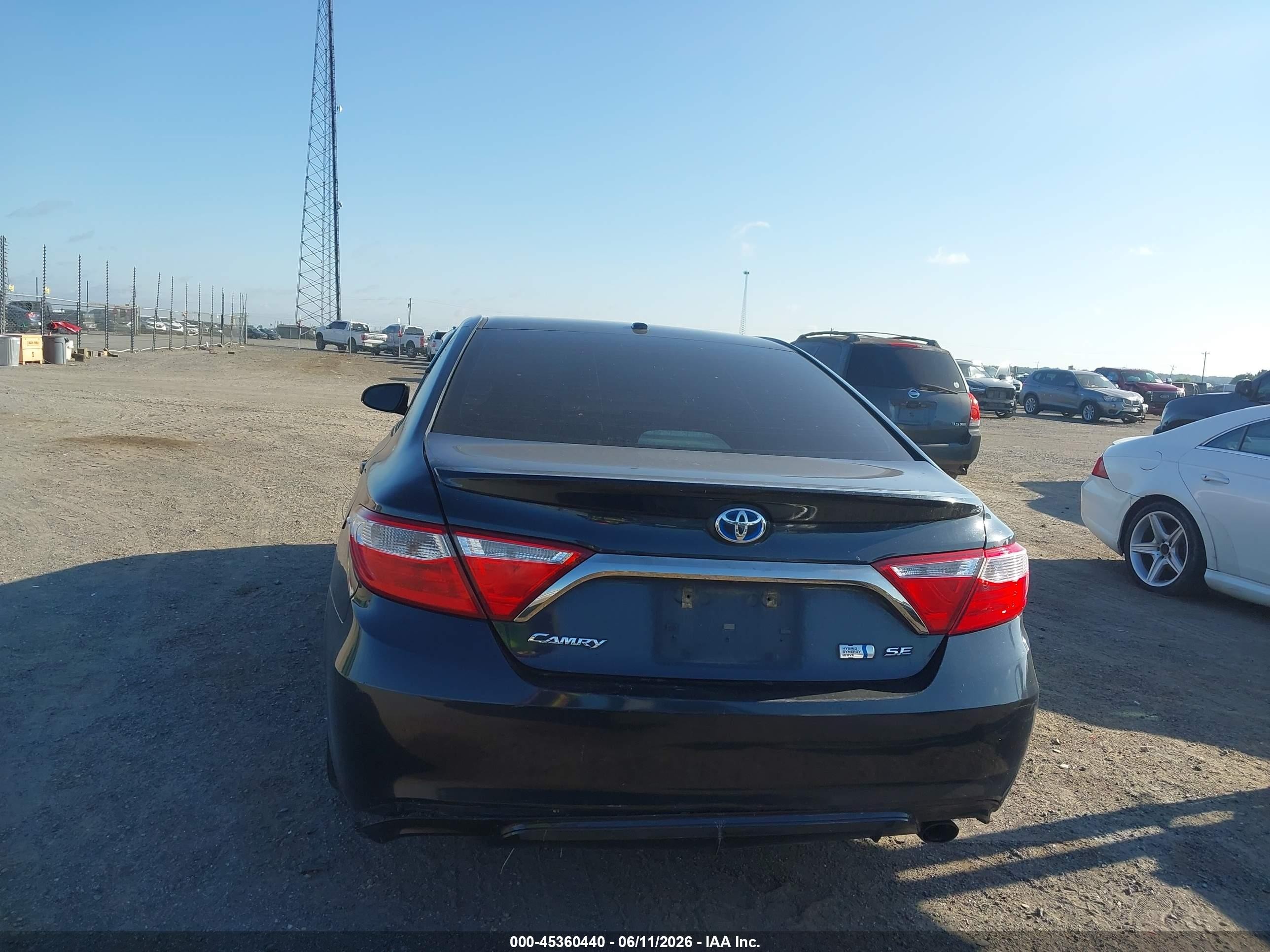 2017 Toyota Camry Hybrid Se Зеленый vin: 4T1BD1FK3HU217862