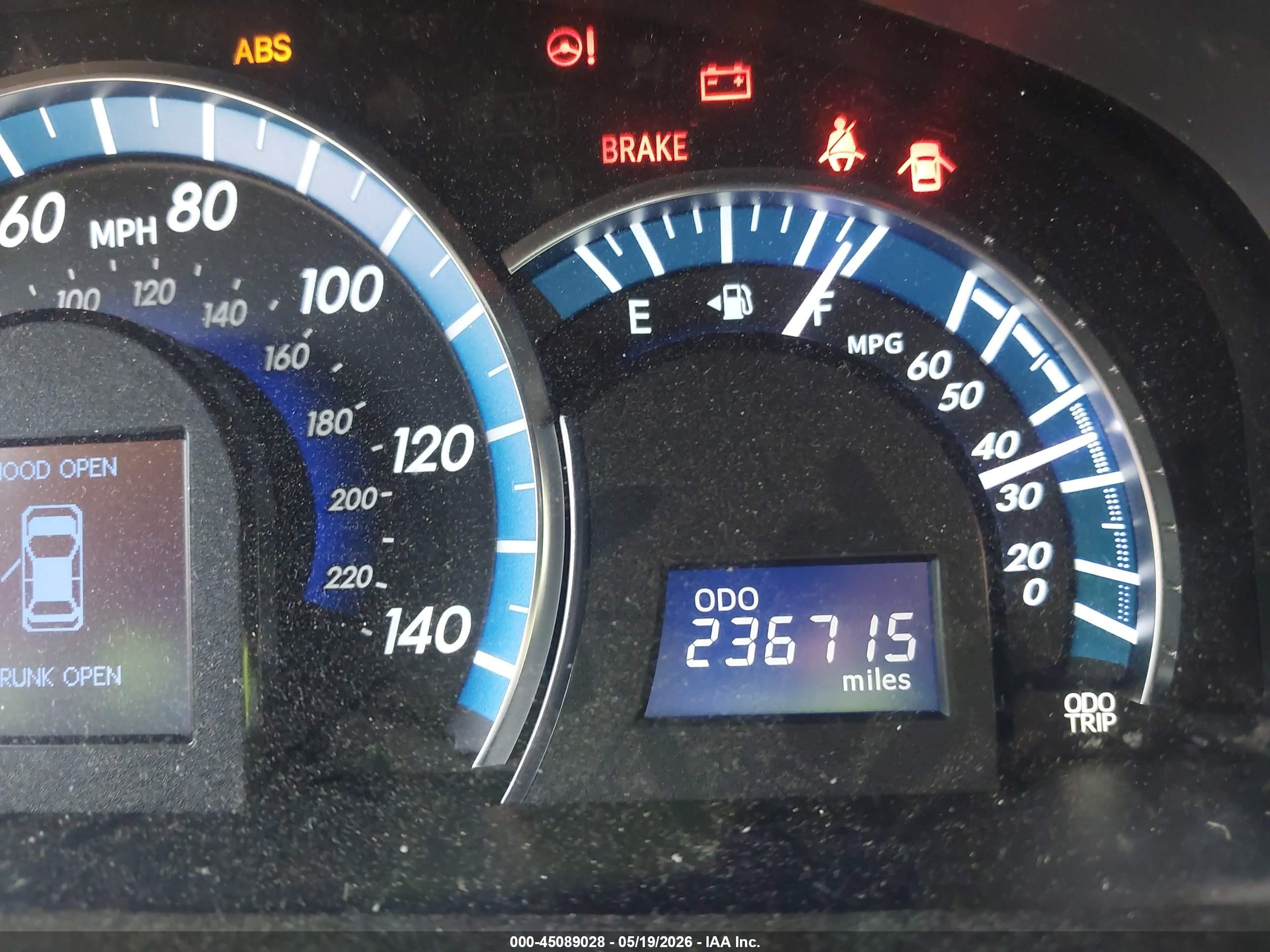 2012 Toyota Camry Hybrid Xle Gray vin: 4T1BD1FK4CU009515