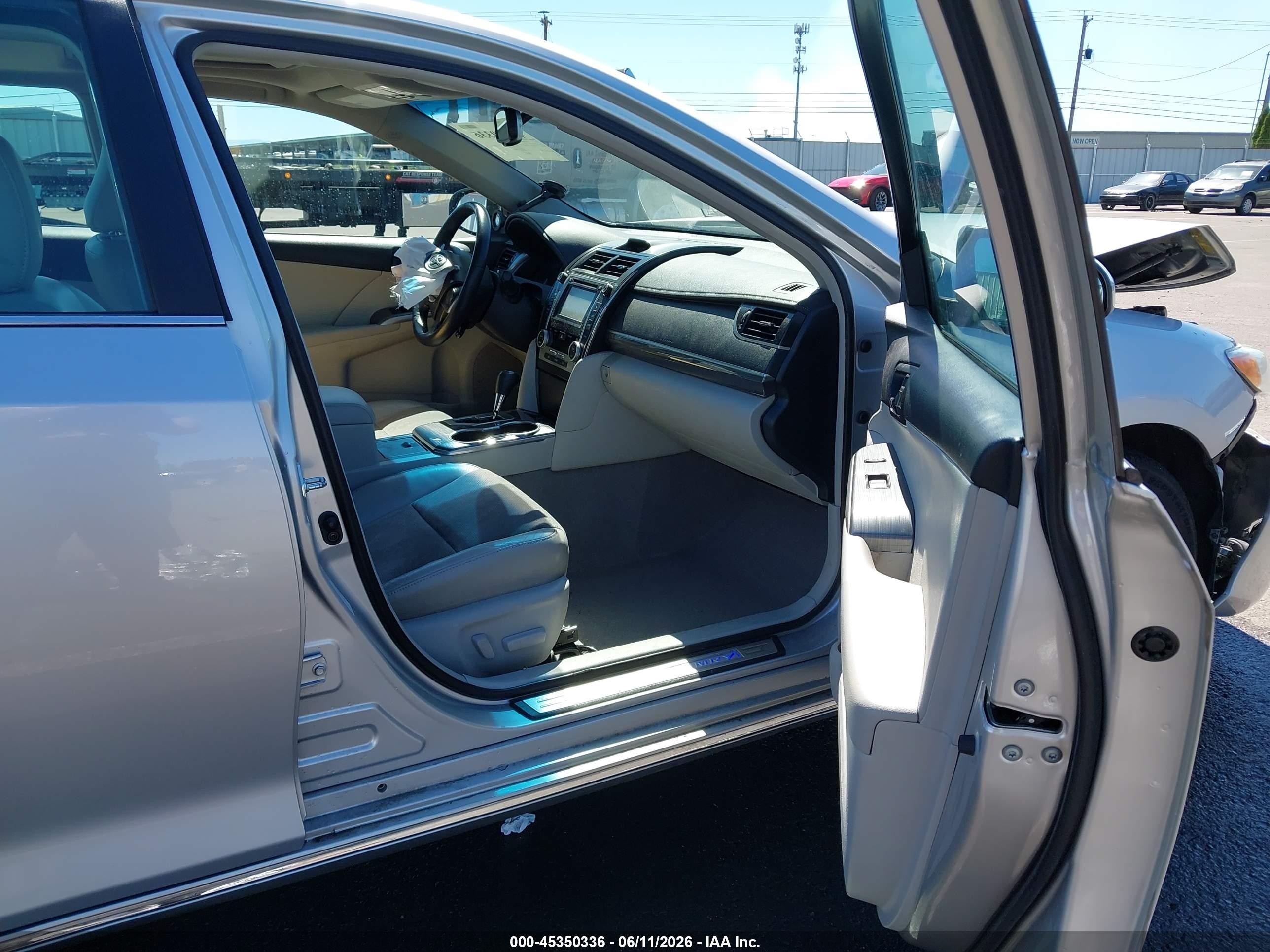 2012 Toyota Camry Hybrid Xle Silver vin: 4T1BD1FK4CU010552