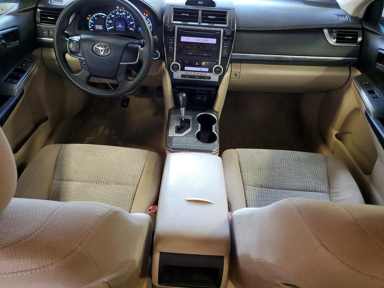 2012 Toyota Camry Hybrid Le Синий vin: 4T1BD1FK4CU013628