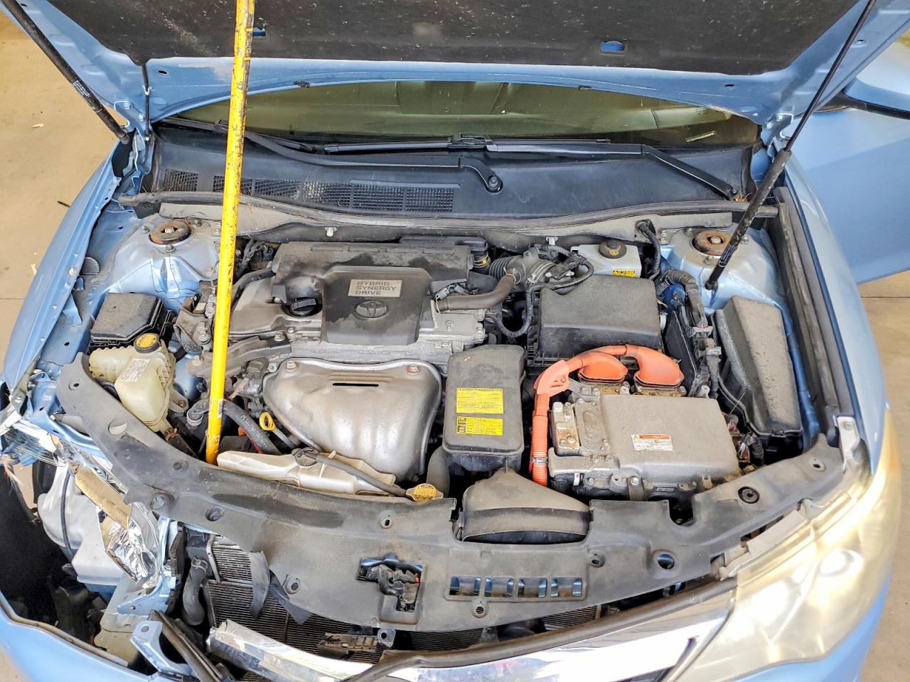 2012 Toyota Camry Hybrid Le Синий vin: 4T1BD1FK4CU013628