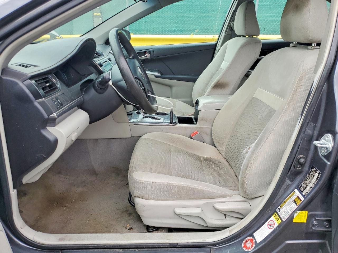 2012 Toyota Camry Hybrid Le Gray vin: 4T1BD1FK4CU013760