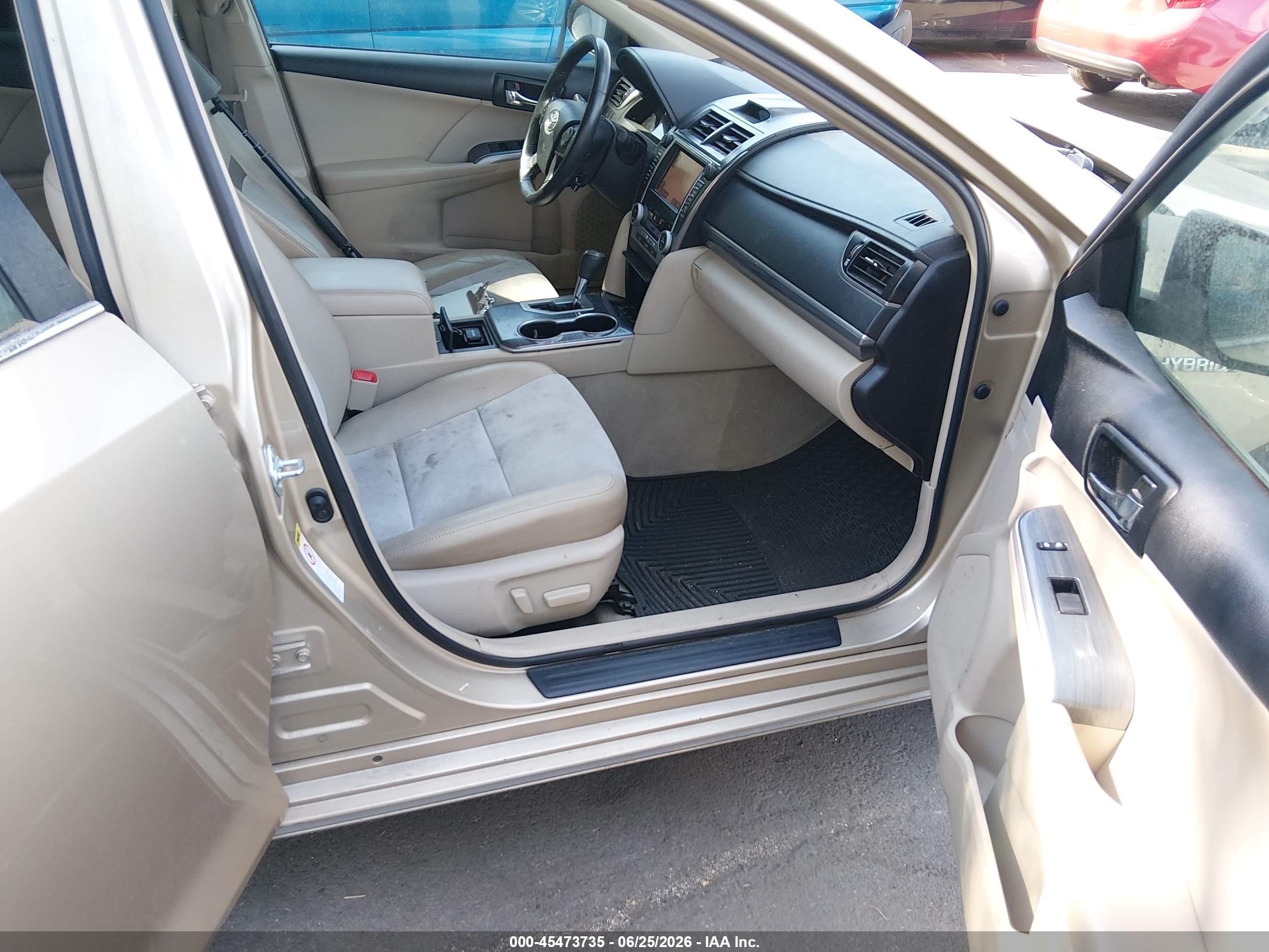 2012 Toyota Camry Hybrid Xle Gold vin: 4T1BD1FK4CU017615