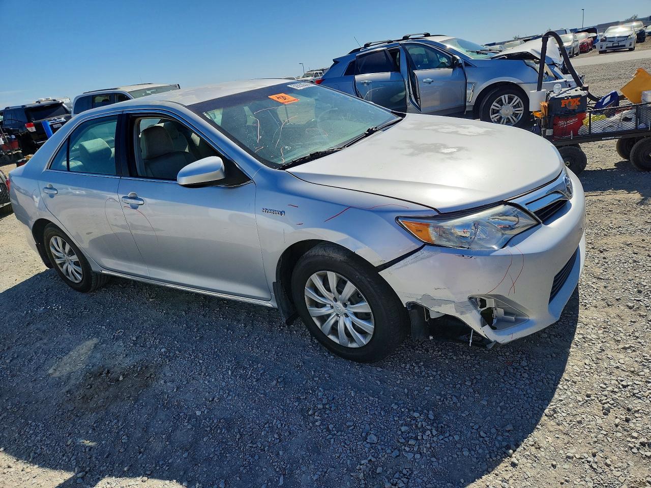 2012 Toyota Camry Hybrid Le Silver vin: 4T1BD1FK4CU019803