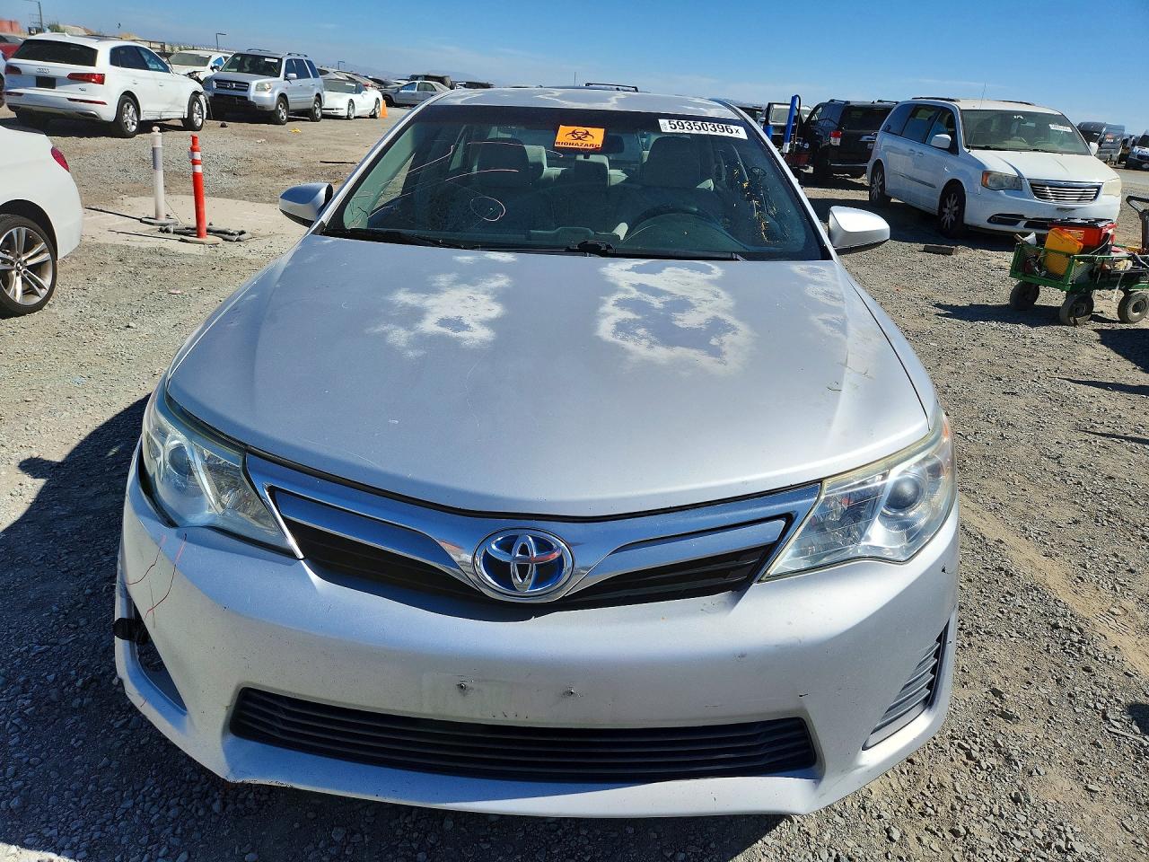 2012 Toyota Camry Hybrid Le Silver vin: 4T1BD1FK4CU019803