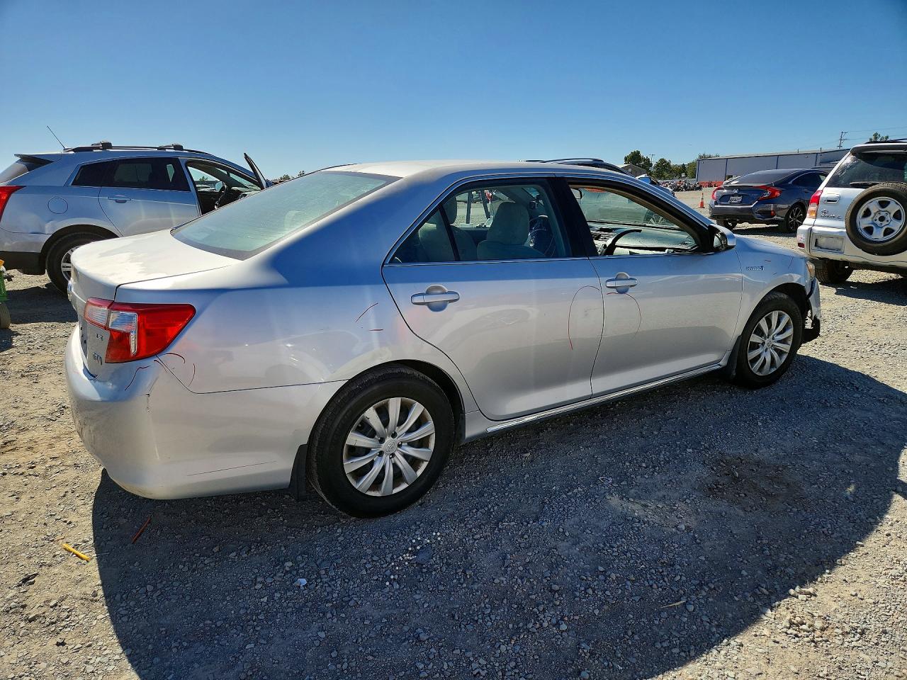 2012 Toyota Camry Hybrid Le Silver vin: 4T1BD1FK4CU019803