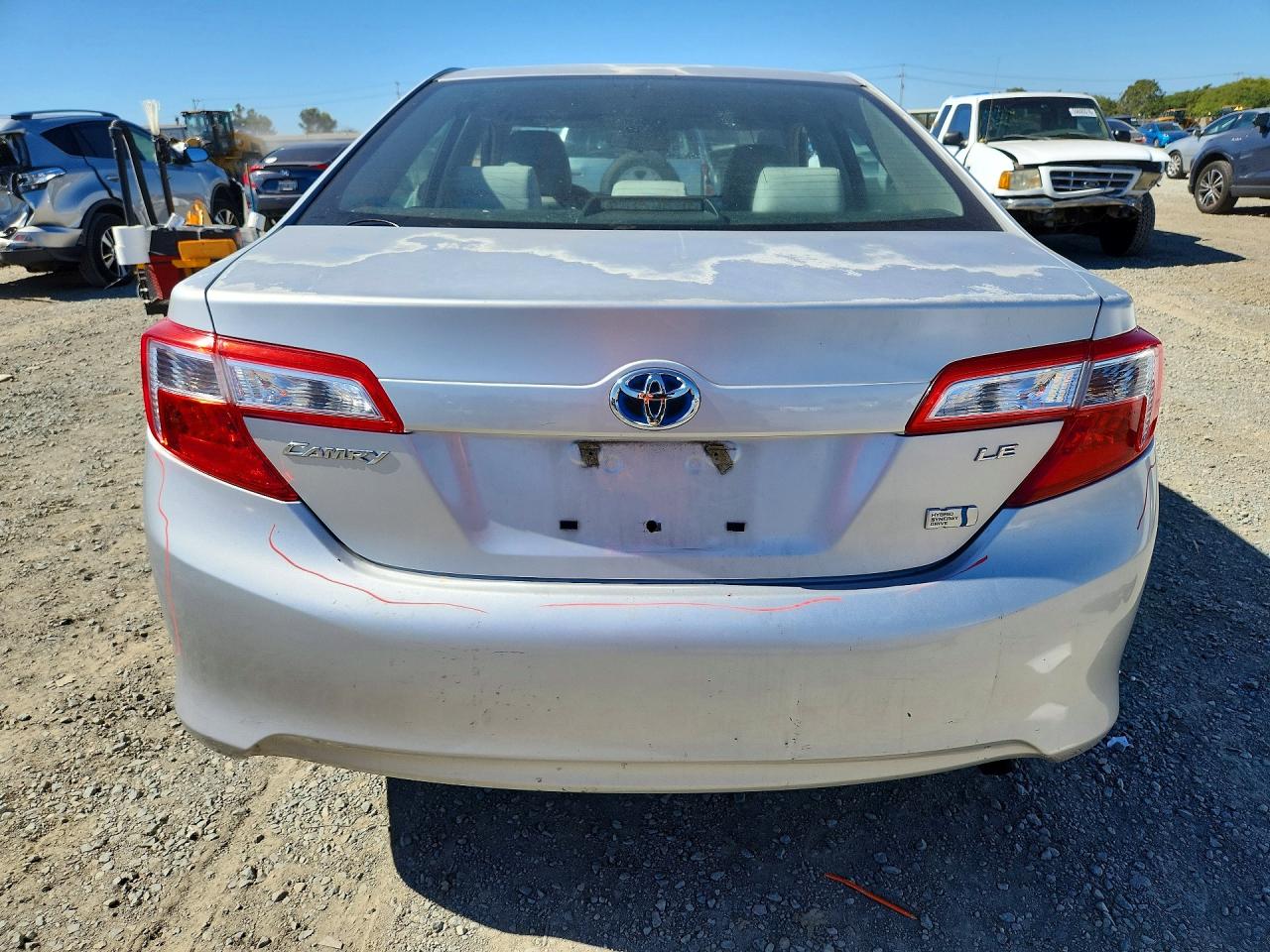 2012 Toyota Camry Hybrid Le Silver vin: 4T1BD1FK4CU019803