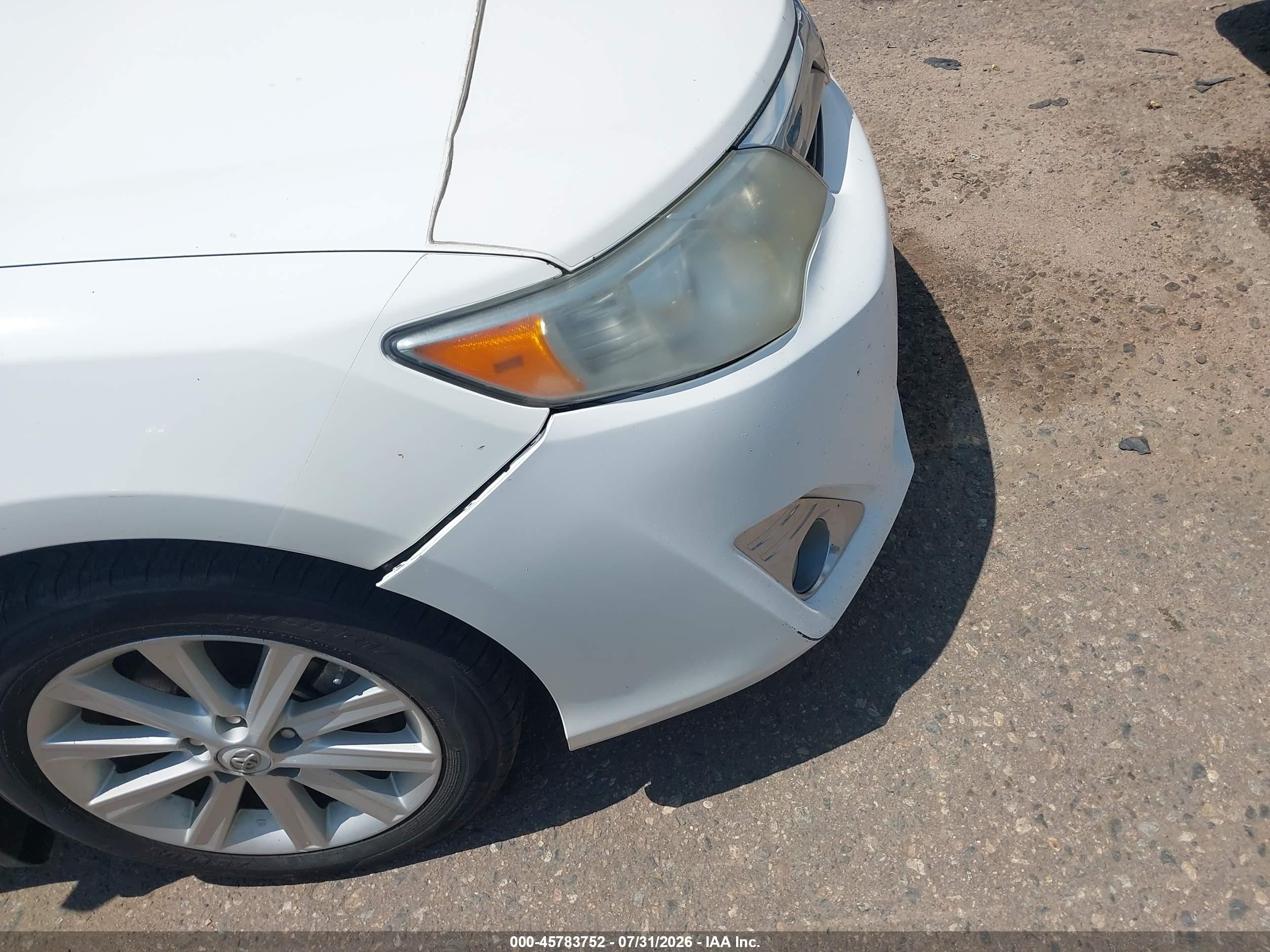 2012 Toyota Camry Hybrid Xle White vin: 4T1BD1FK4CU024712