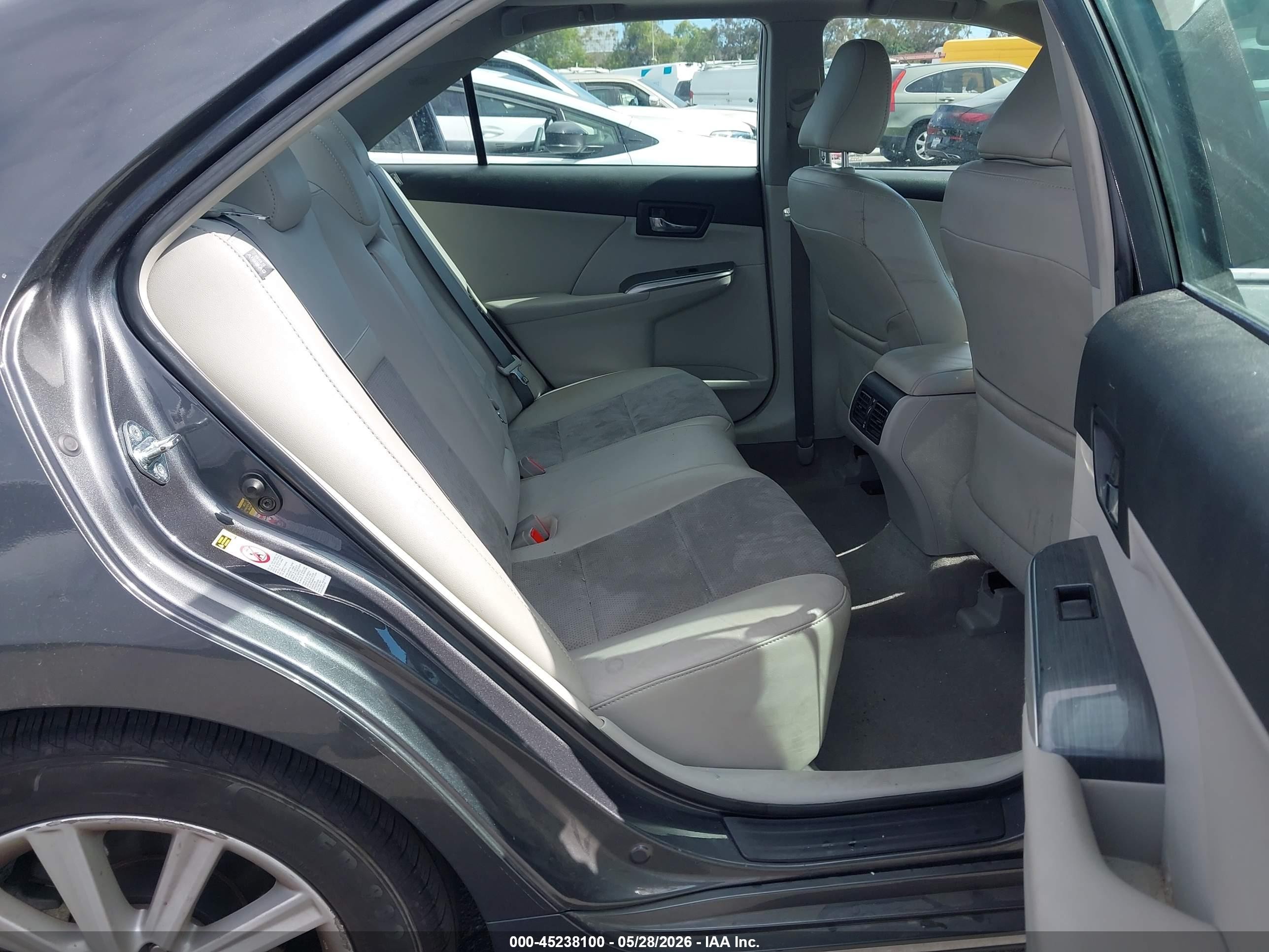 2012 Toyota Camry Hybrid Xle Gray vin: 4T1BD1FK4CU027335