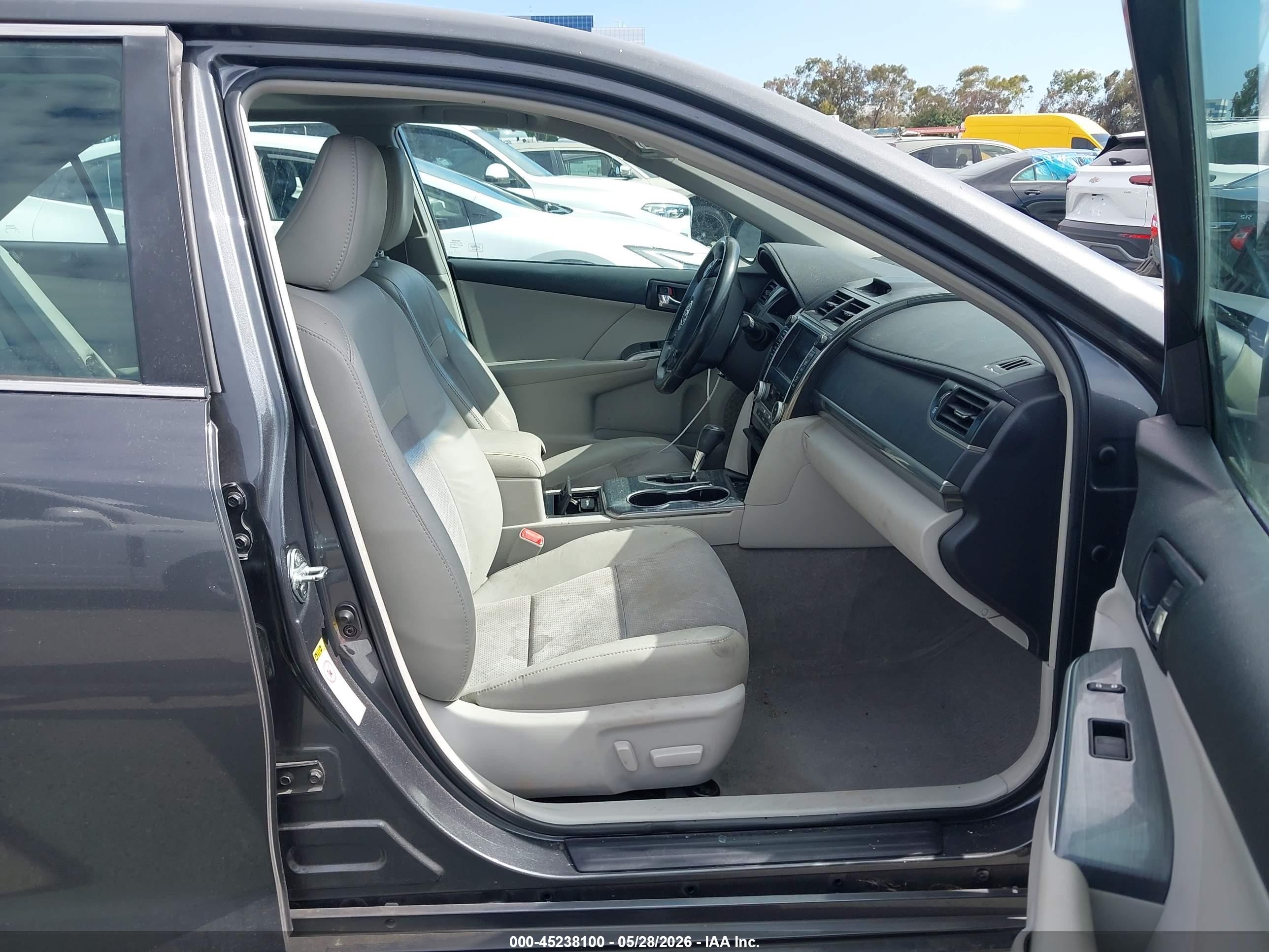 2012 Toyota Camry Hybrid Xle Gray vin: 4T1BD1FK4CU027335