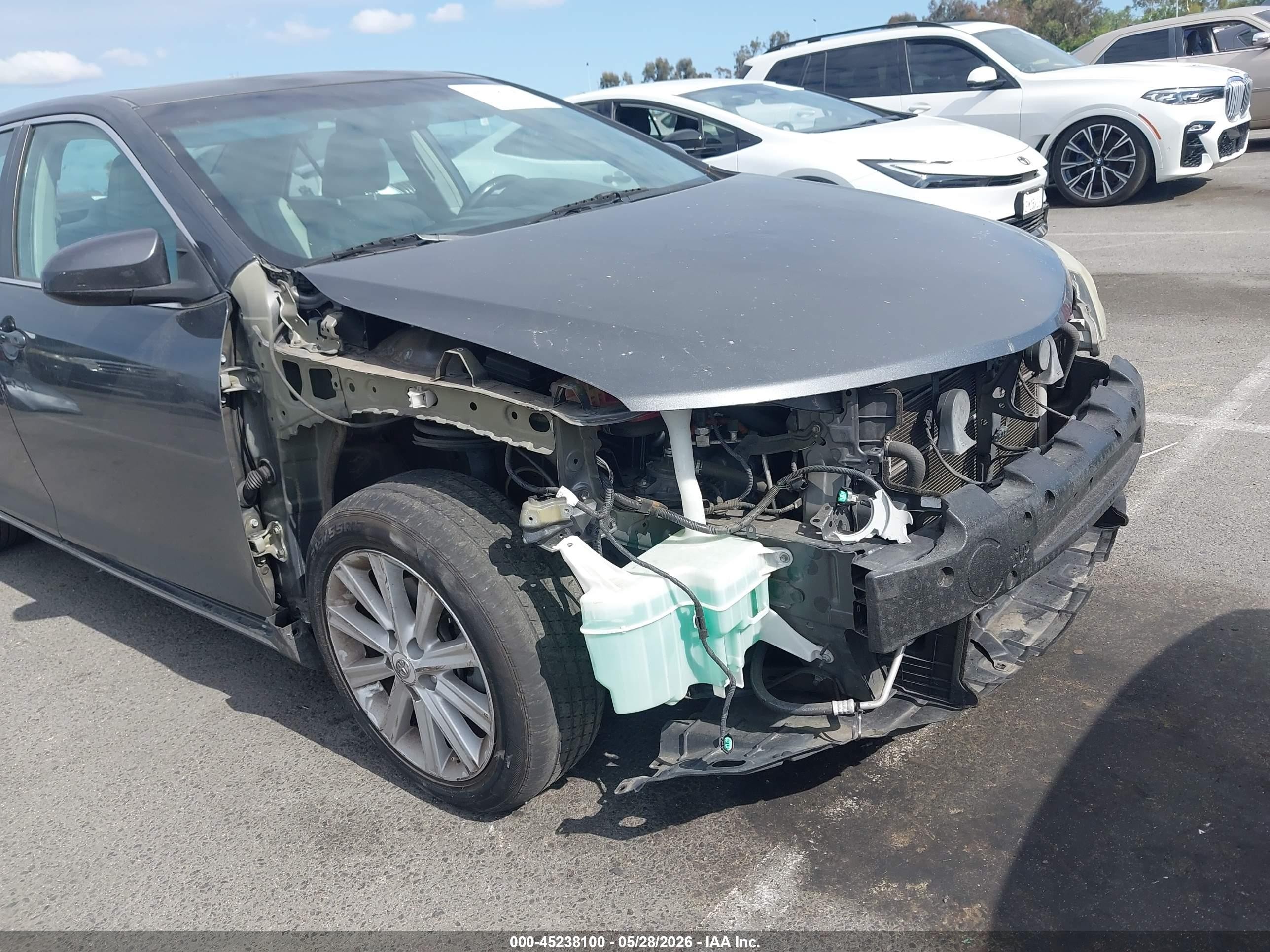 2012 Toyota Camry Hybrid Xle Gray vin: 4T1BD1FK4CU027335