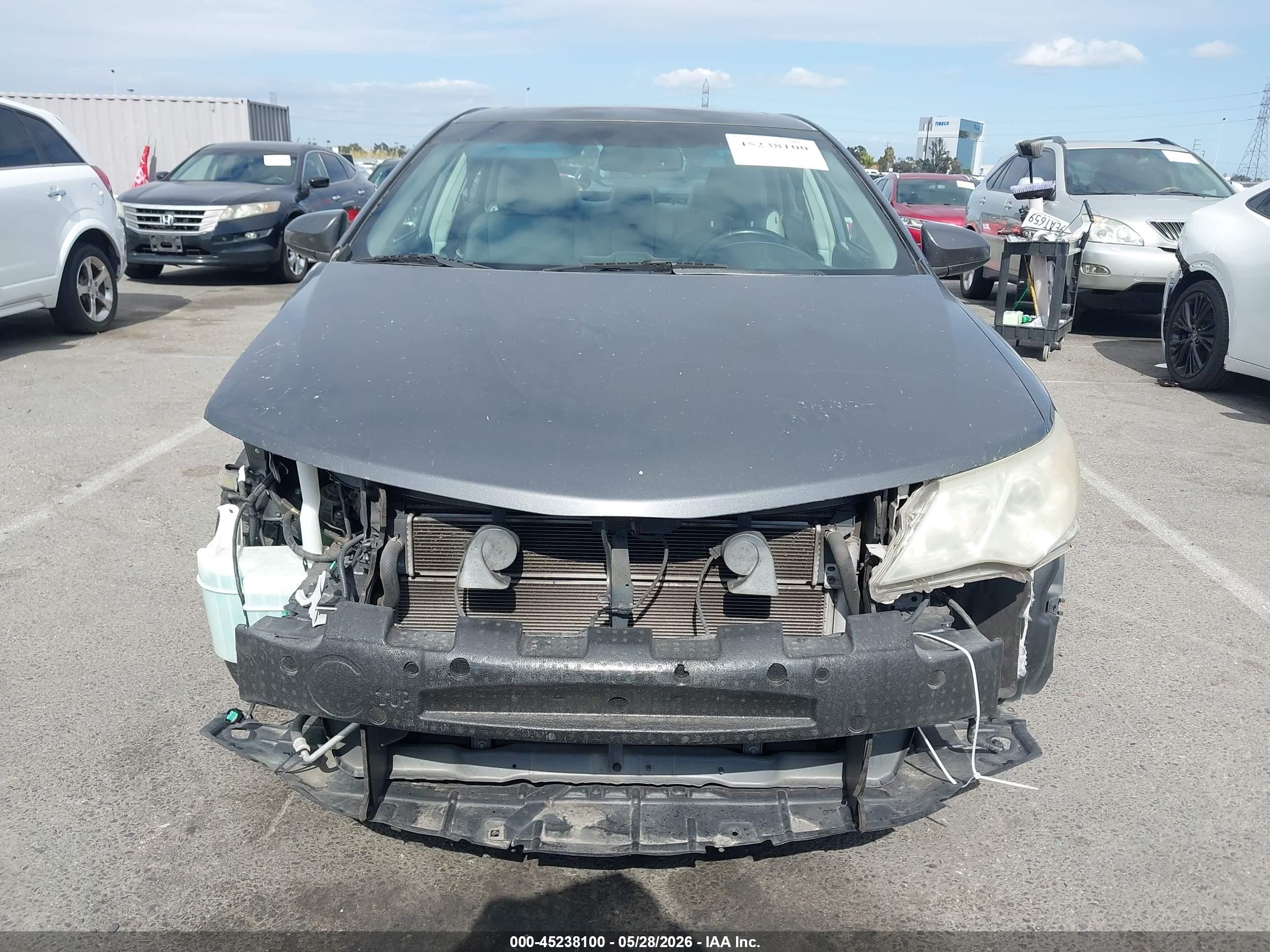 2012 Toyota Camry Hybrid Xle Gray vin: 4T1BD1FK4CU027335
