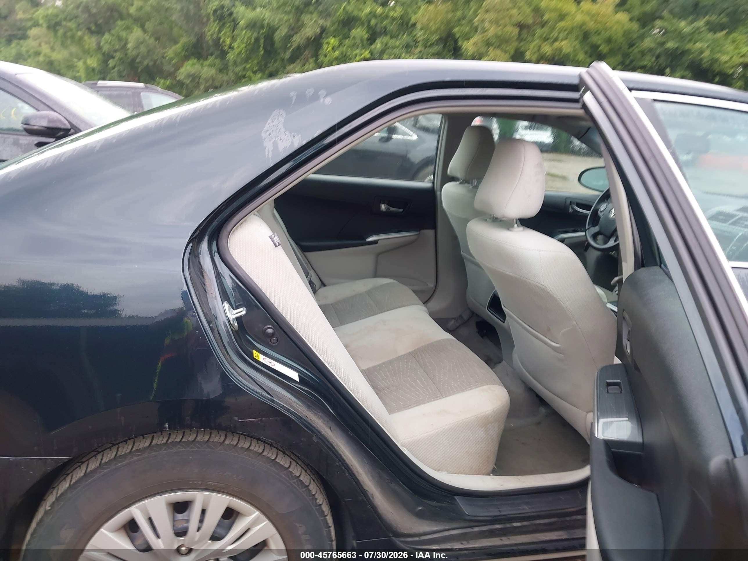 2012 Toyota Camry Hybrid Le Black vin: 4T1BD1FK4CU033720