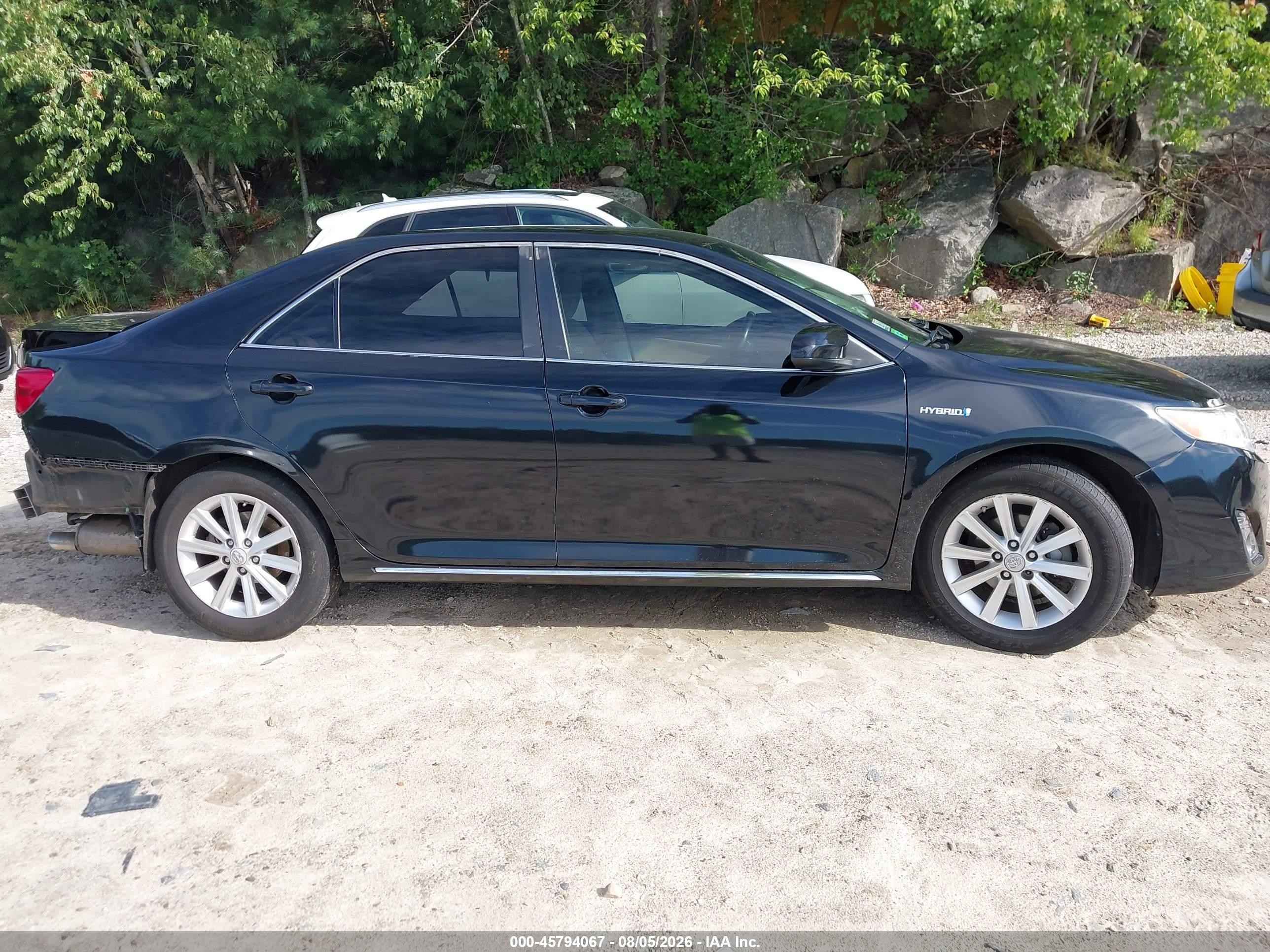 2012 Toyota Camry Hybrid Xle Черный vin: 4T1BD1FK4CU035337