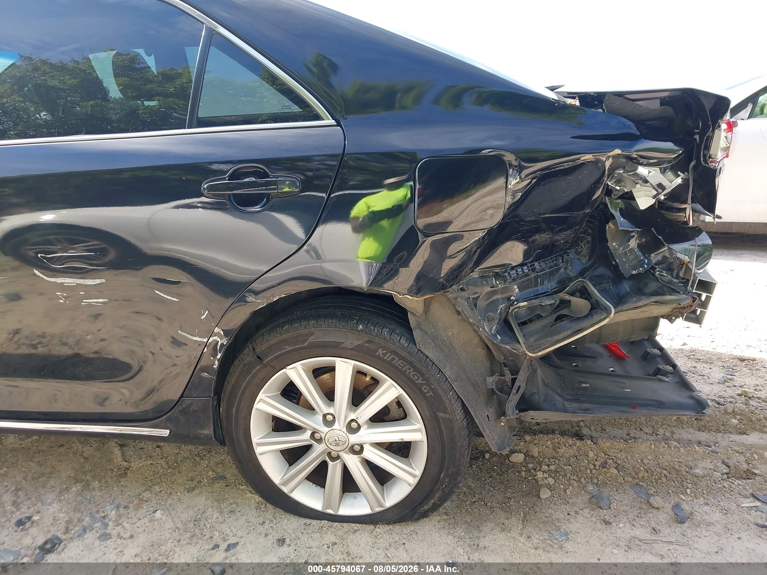 2012 Toyota Camry Hybrid Xle Черный vin: 4T1BD1FK4CU035337