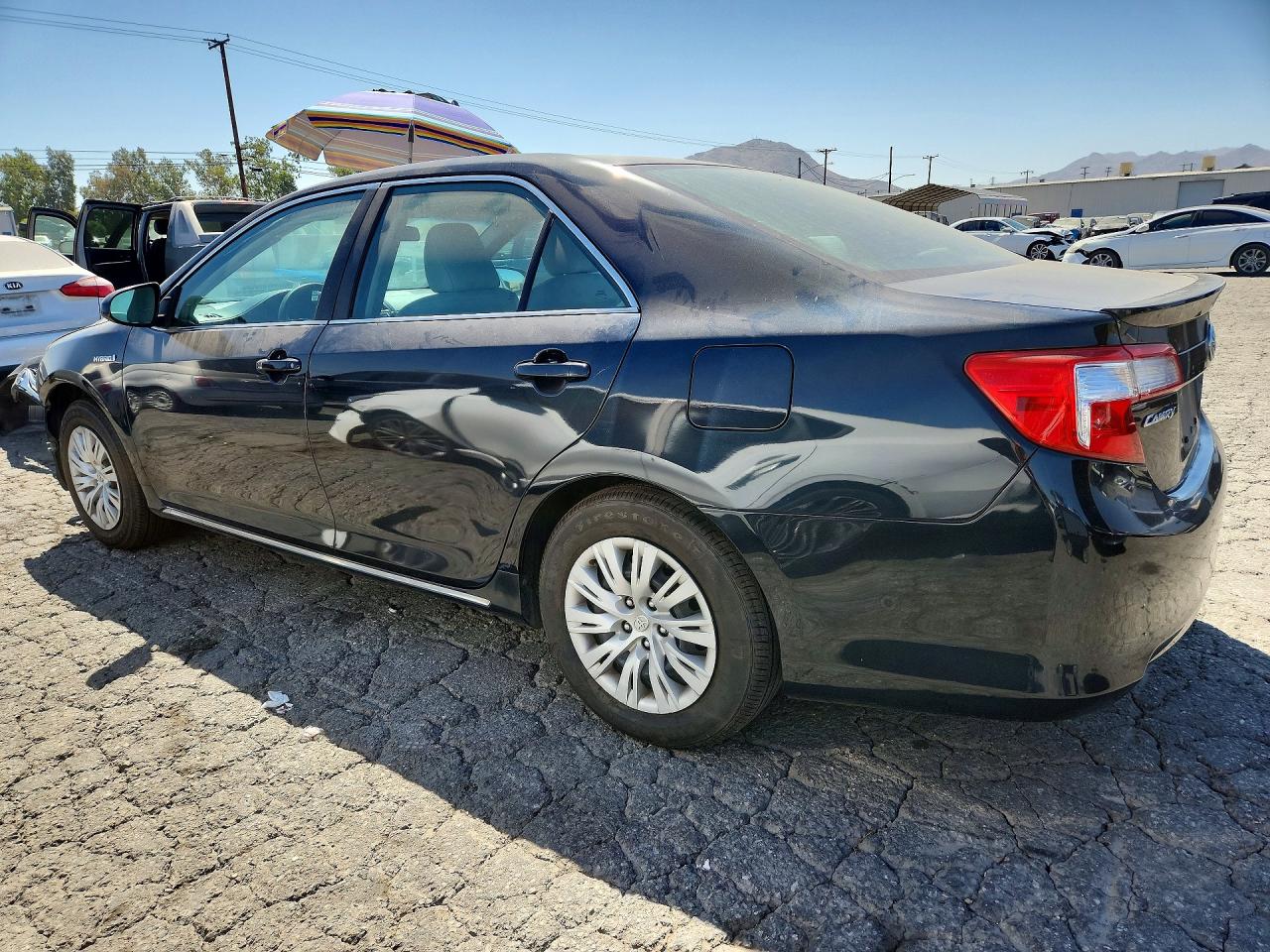 2012 Toyota Camry Hybrid Le Gray vin: 4T1BD1FK4CU038240